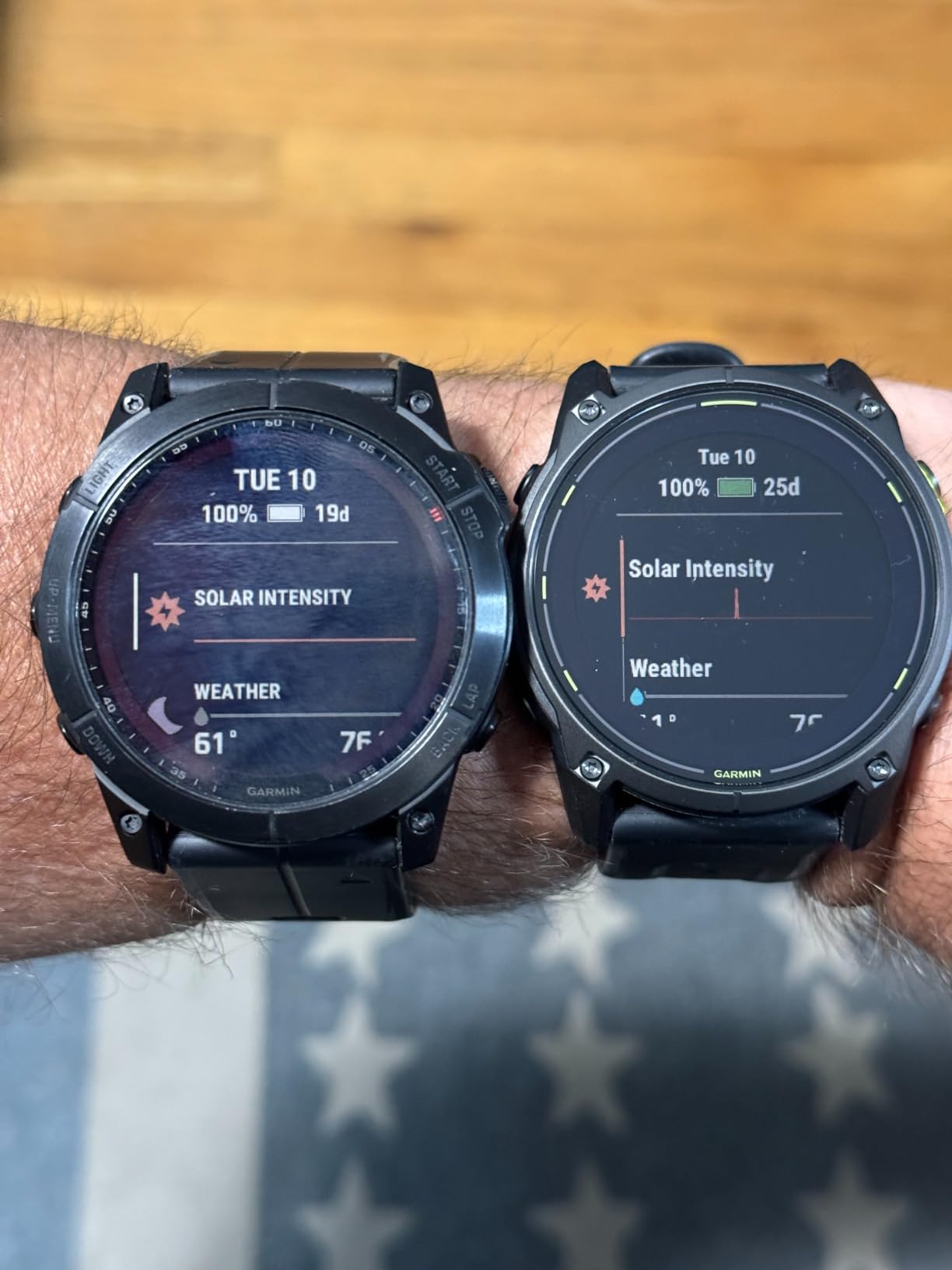 Garmin Enduro 3, Solar, 51mm, Sapphire, Black UltraFit Nylon Strap - Ultraperformance GPS Smartwatch, Solar Charging, Advanced Training Metrics & Maps, Round-Trip Routing, Built-In Flashlight customer photo 2