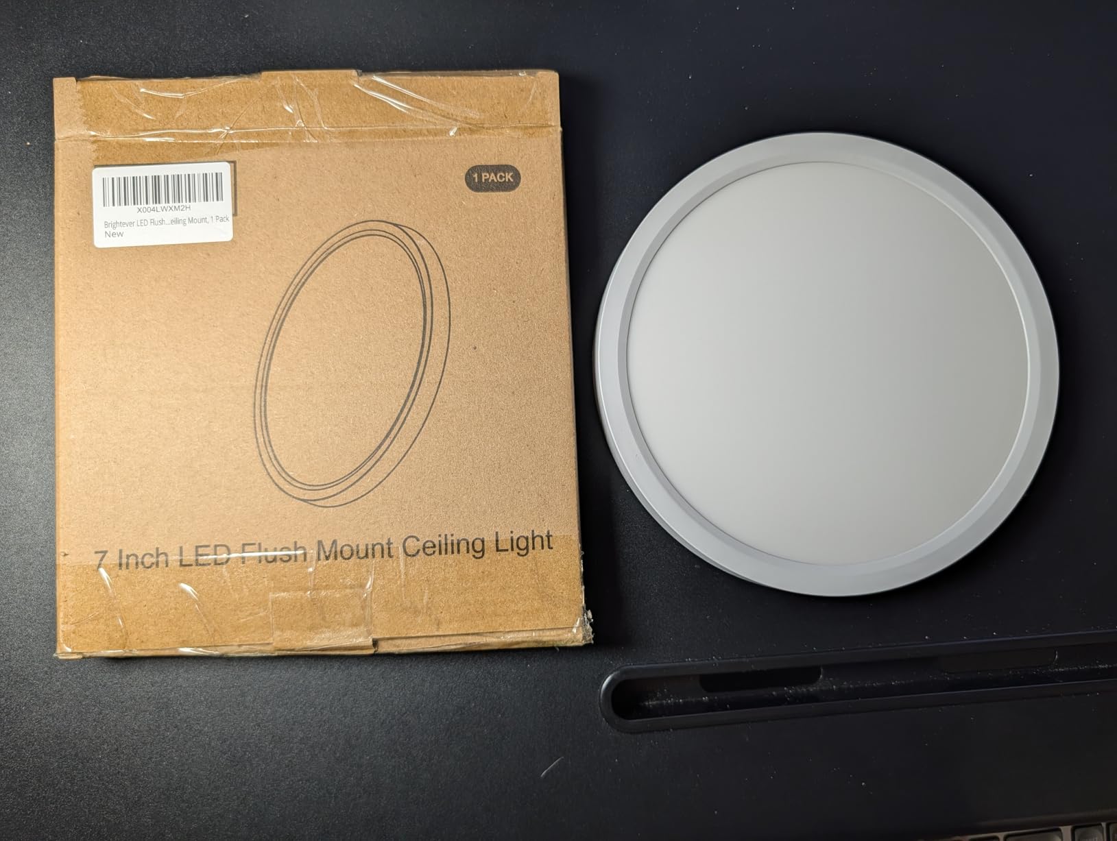 Brightever 12 Inch LED Flush Mount Ceiling Light Fixture, Dimmable 5CCT Selectable, Super Slim 4 Pack customer photo 2