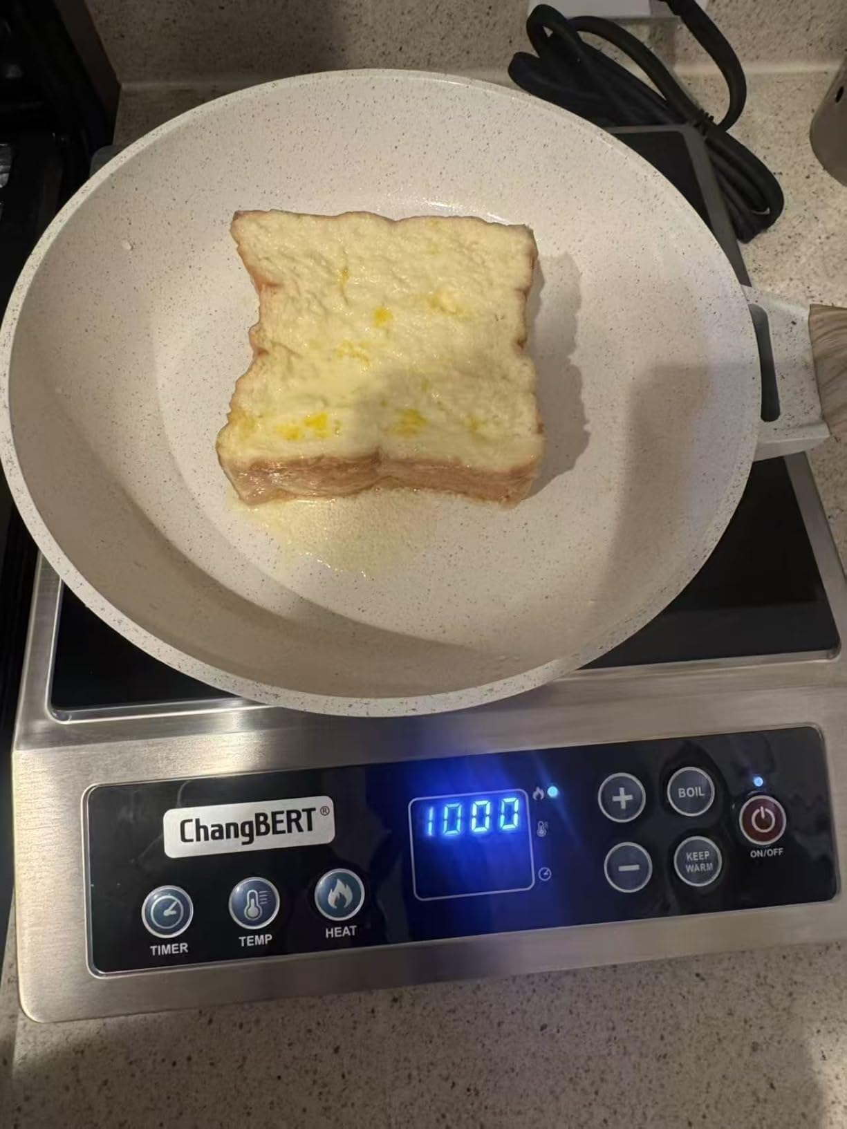 ChangBERT Portable Induction Cooktop Enhanced Version, NSF Certified Commercial Grade customer photo 1