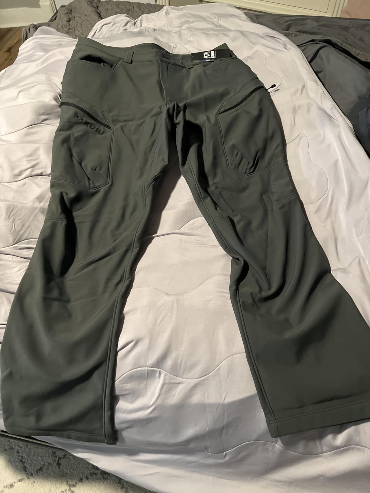 KUIU Guide PRO Fleece-Lined Soft Shell Hunting Pant, Wind & Water Resistant customer photo 2