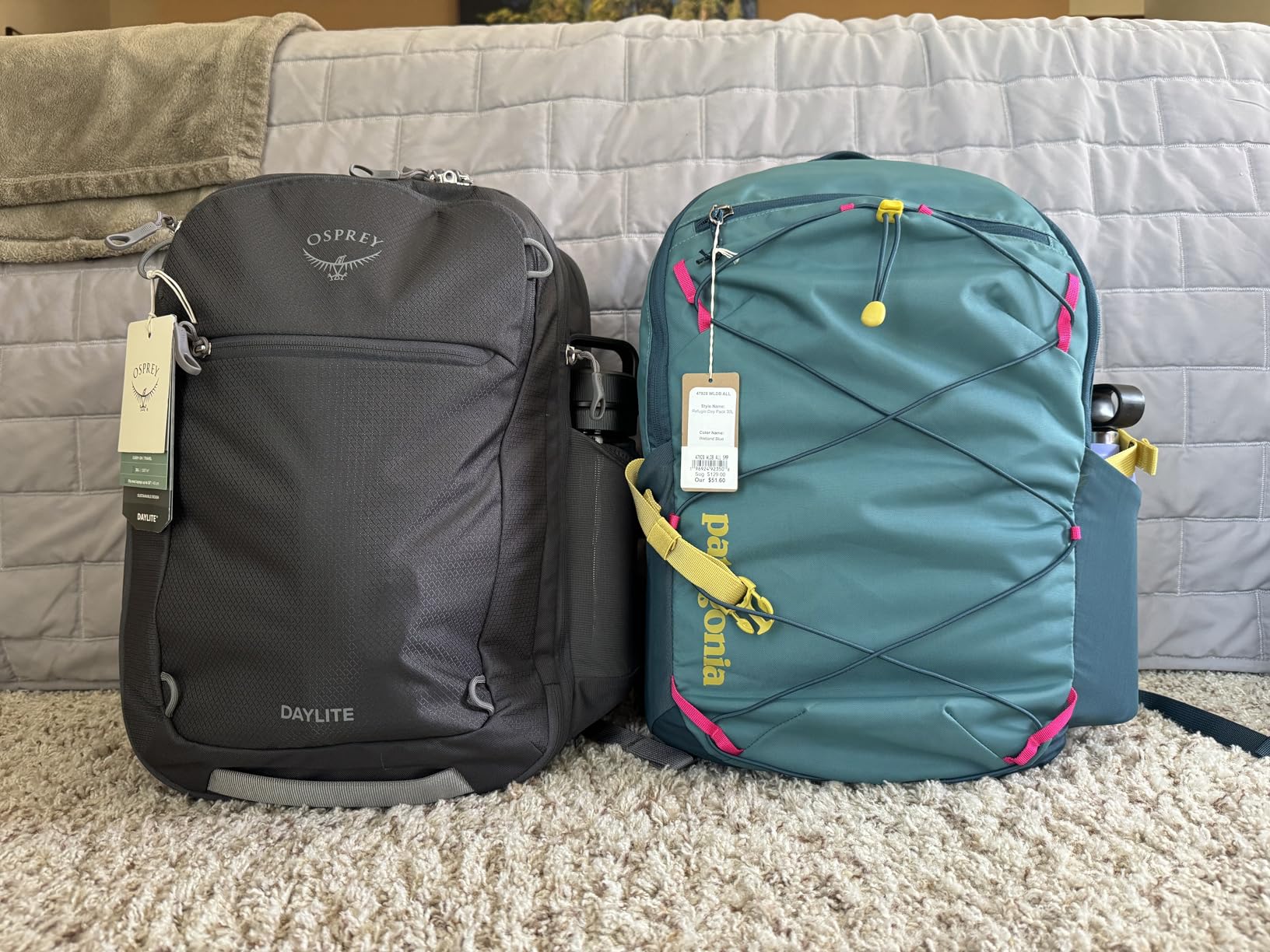 Osprey Daylite Expandable 26+6 Travel Pack, Blue OS | travel backpack, carry on bag, laptop sleeve, personal item customer photo 1