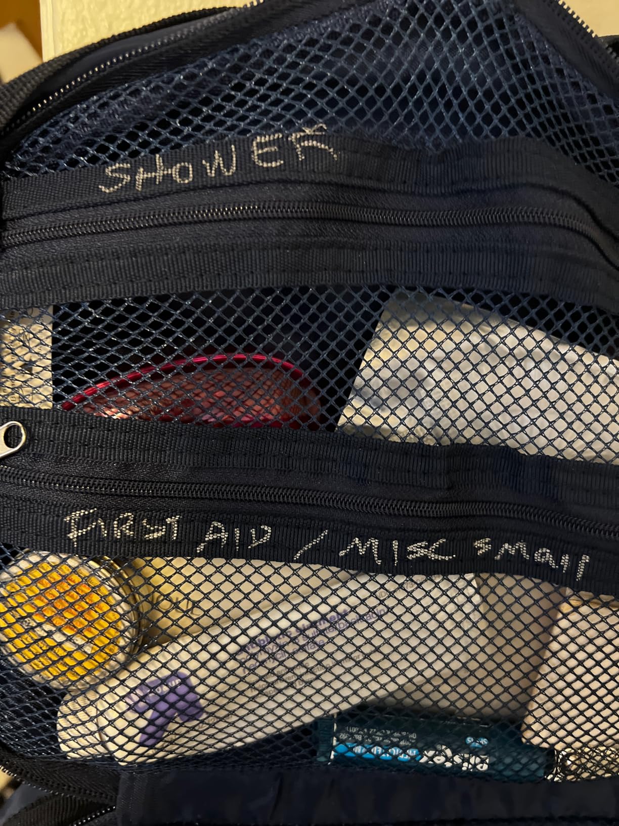 Osprey Daylite Hanging Toiletry Kit, Blue | travel organizer, packing cube, toiletry bag, carry on accessory customer photo 2