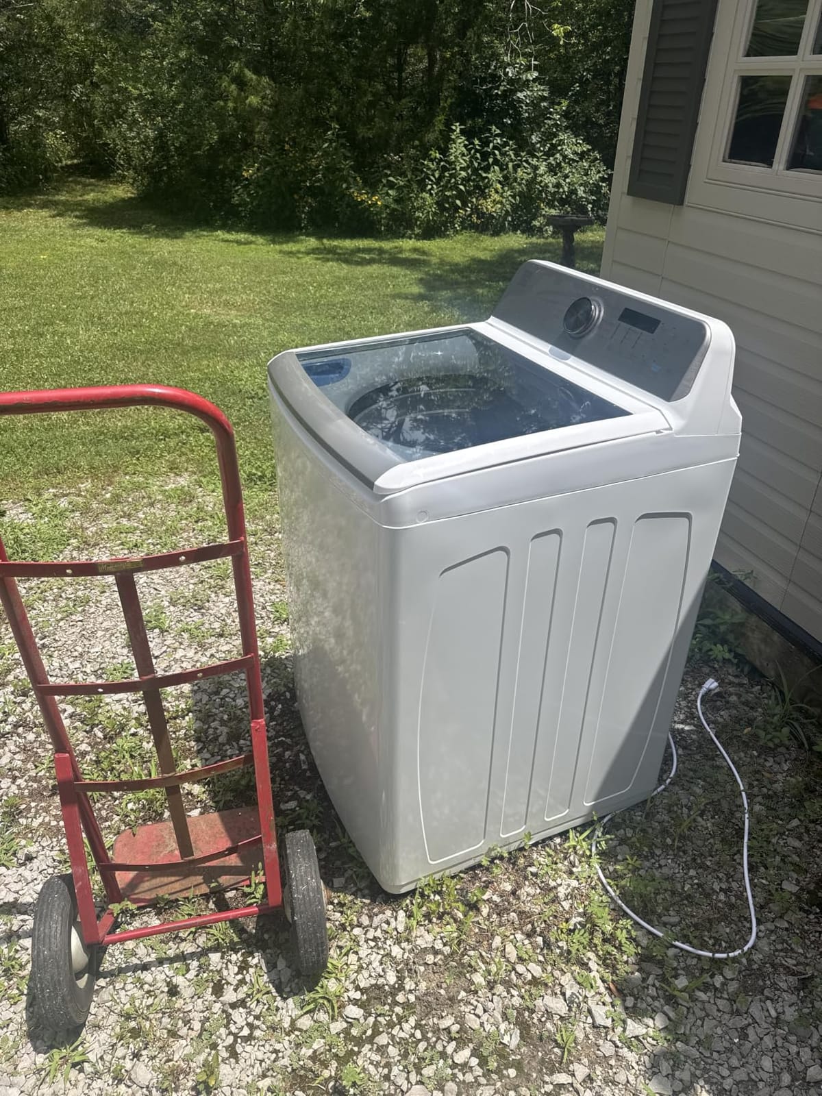 Kenmore 4.4 cu. ft. Top Load Washer with Triple Action Agitator - White customer photo 1