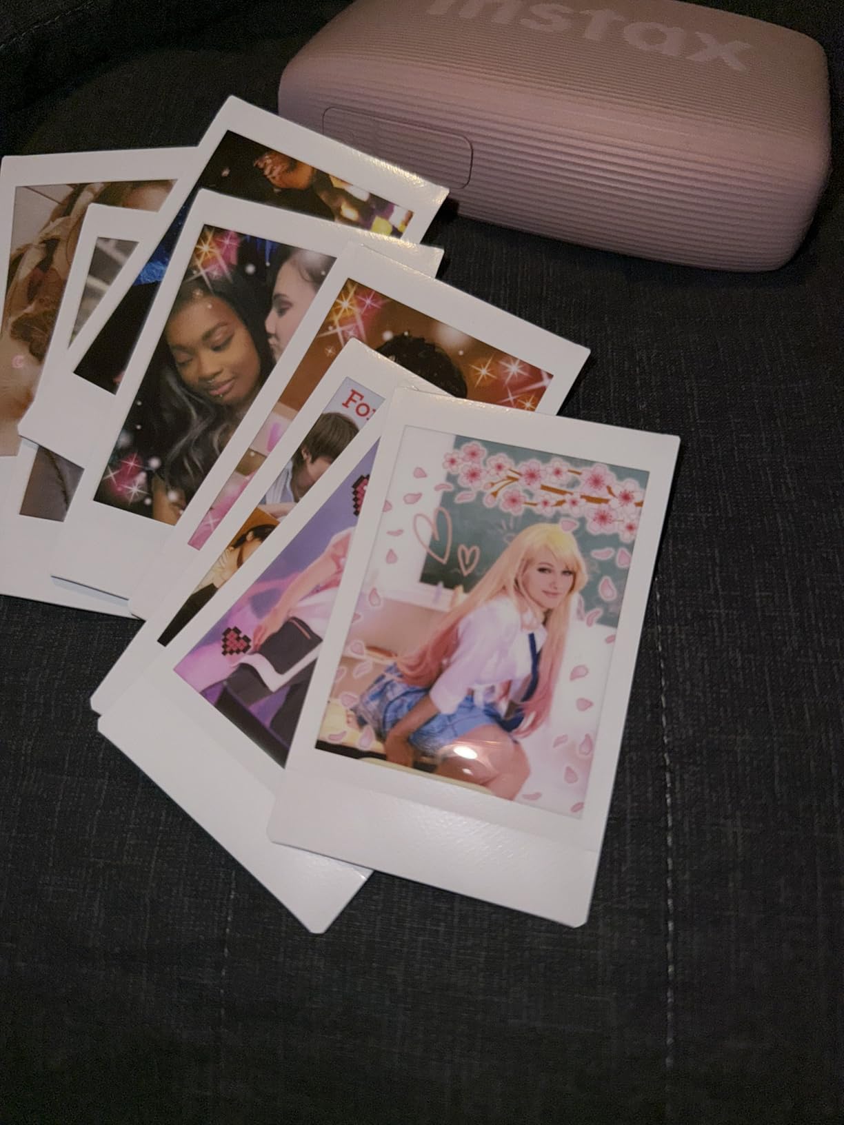INSTAX Mini Link 3 Smartphone Printer | Rose Pink Bundled INSTAX Mini Instant Film | 20 Exposures + Microfiber Cleaning Cloth (3 Items) customer photo 2