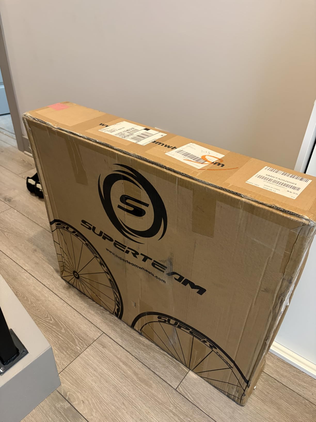 SUPERTEAM Carbon Bike Wheel 50mm Disc Brake Tubeless 28mm customer photo 1