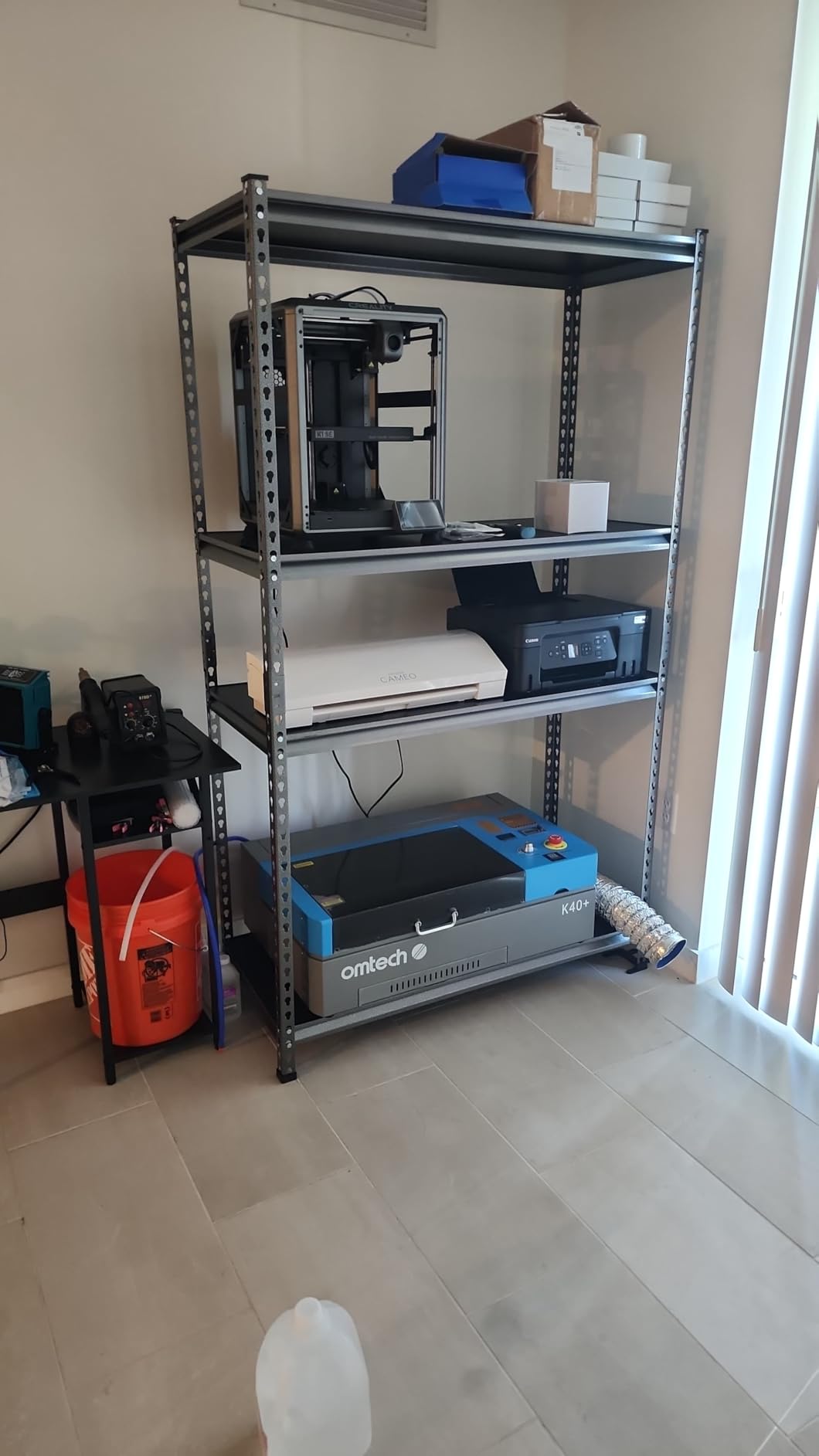 OMTech K40+ 45W Desktop CO2 Laser Engraver & Cutter | 12