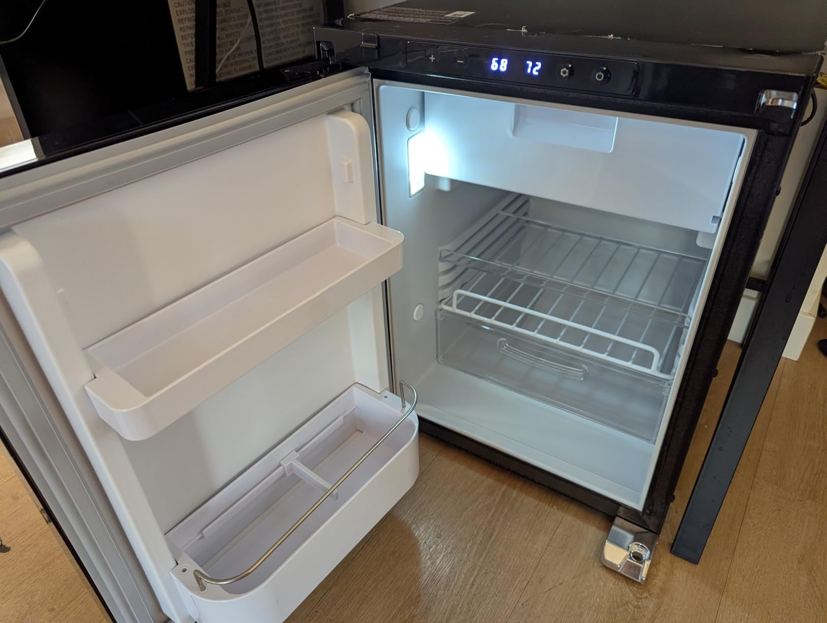 BODEGACOOLER 12 Volt Refrigerator, 2.94cu.ft RV Fridge with APP Control | 83L RV Refrigerator with Lock, Dual Zone Compressor Cooler (-4F to 46F), 12/24V DC Portable Freezer for Truck,RV,Camping,Boat customer photo 1
