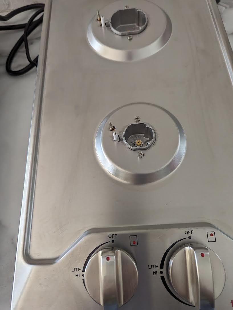ThermoMate Heavy 30 Inch Gas Cooktop with 5 Italy Sabaf Power Burners, Built In Stove Top of 304 Stainless Steel, NG/LPG Convertible, Thermocouple Protection CSA Certified customer photo 1