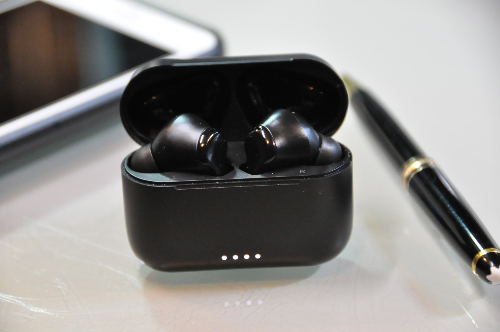 TOZO Hybrid Active Noise Cancelling in Ear Wireless Earbuds, 68H Playtime | 6 Mics AI Clear Calls, LED Display, 32 Preset EQs App, Bluetooth 5.3 Headphones, IPX8 Waterproof, Comfort Fit Ear Buds Black customer photo 1