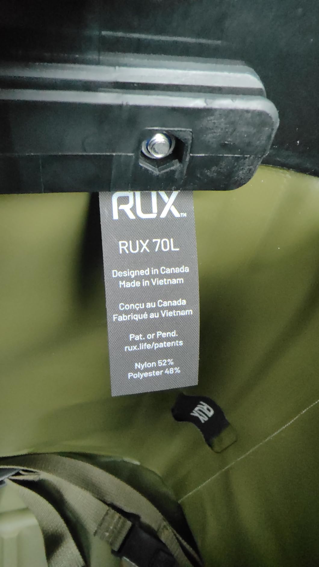 RUX 70L Collapsible Gear Box (Green) - Modular Adventure Storage Solution For Camping Storage, Overlanding, Off-road And Van Life - Weatherproof, Durable and Multifunctional customer photo 2