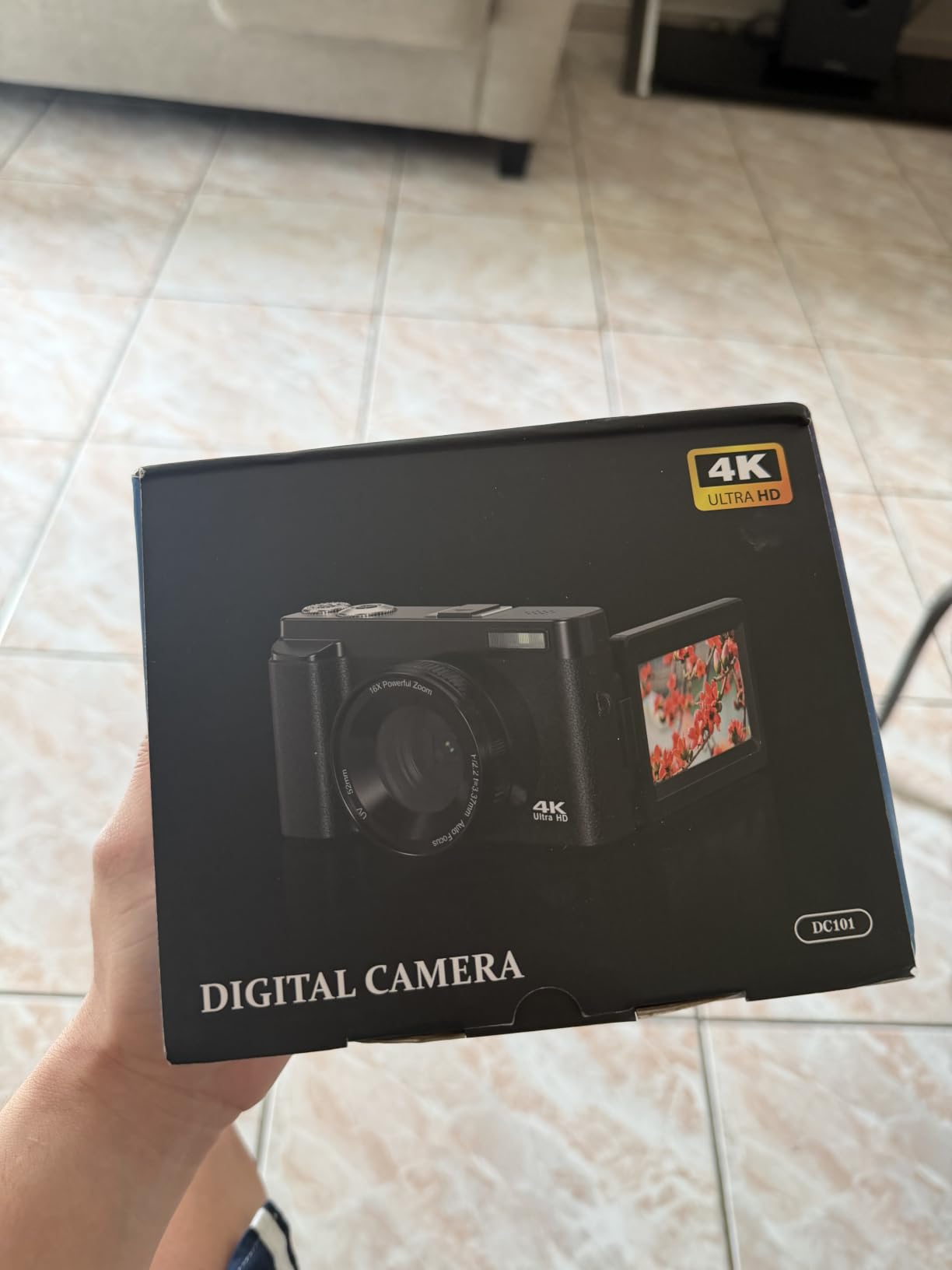 Duluvulu 4K Digital Camera for Photography Autofocus, 2026 Latest 48MP Vlogging Camera for YouTube with SD Card, 2 Batteries, 3