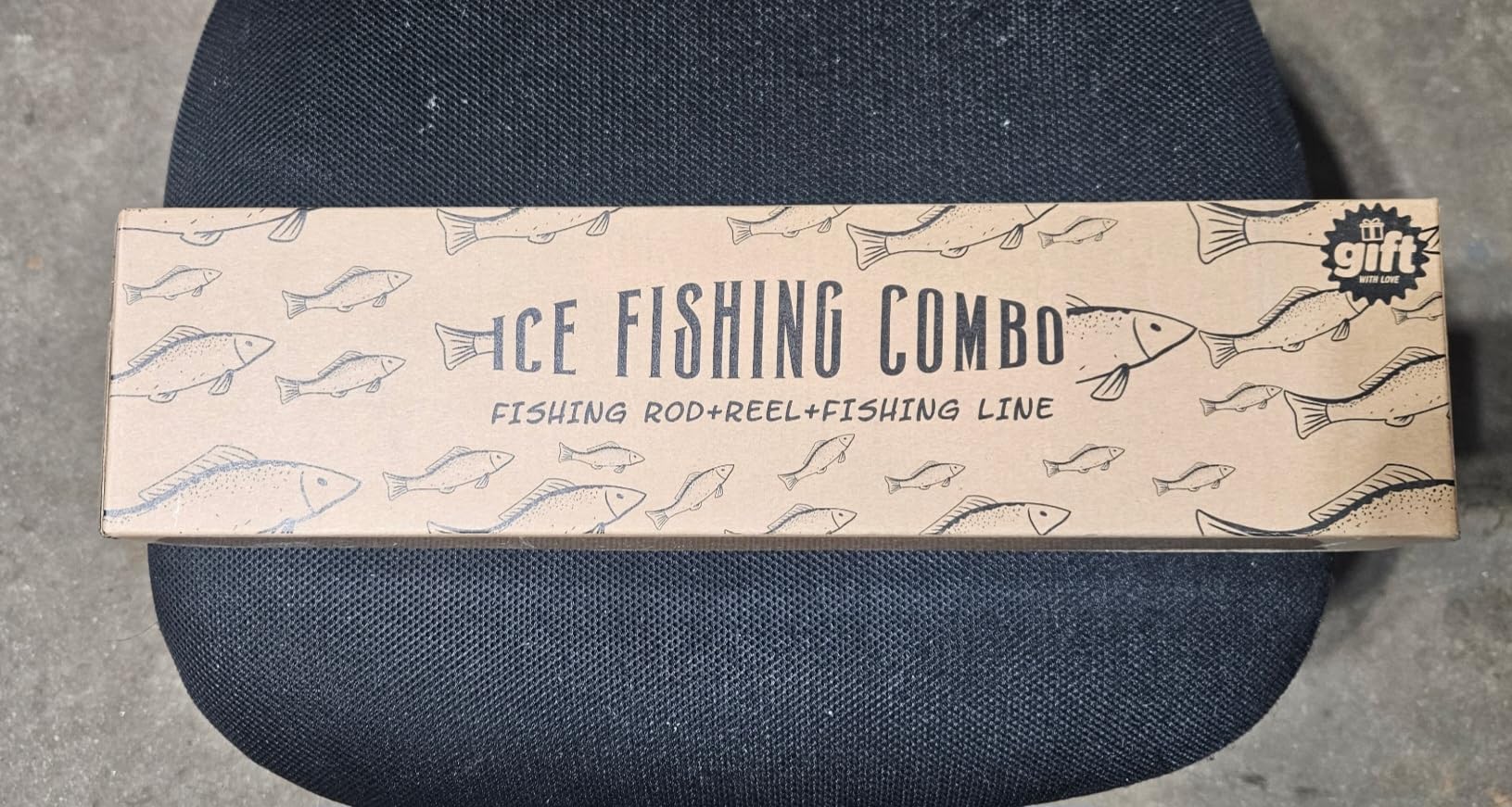 QualyQualy Ice Fishing Rod and Reel Combo 24-28 inch M/ML Inline Ice Fishing Combos 2 Different Tips for Walleye Perch Panfish Fishing Lover Gift customer photo 1