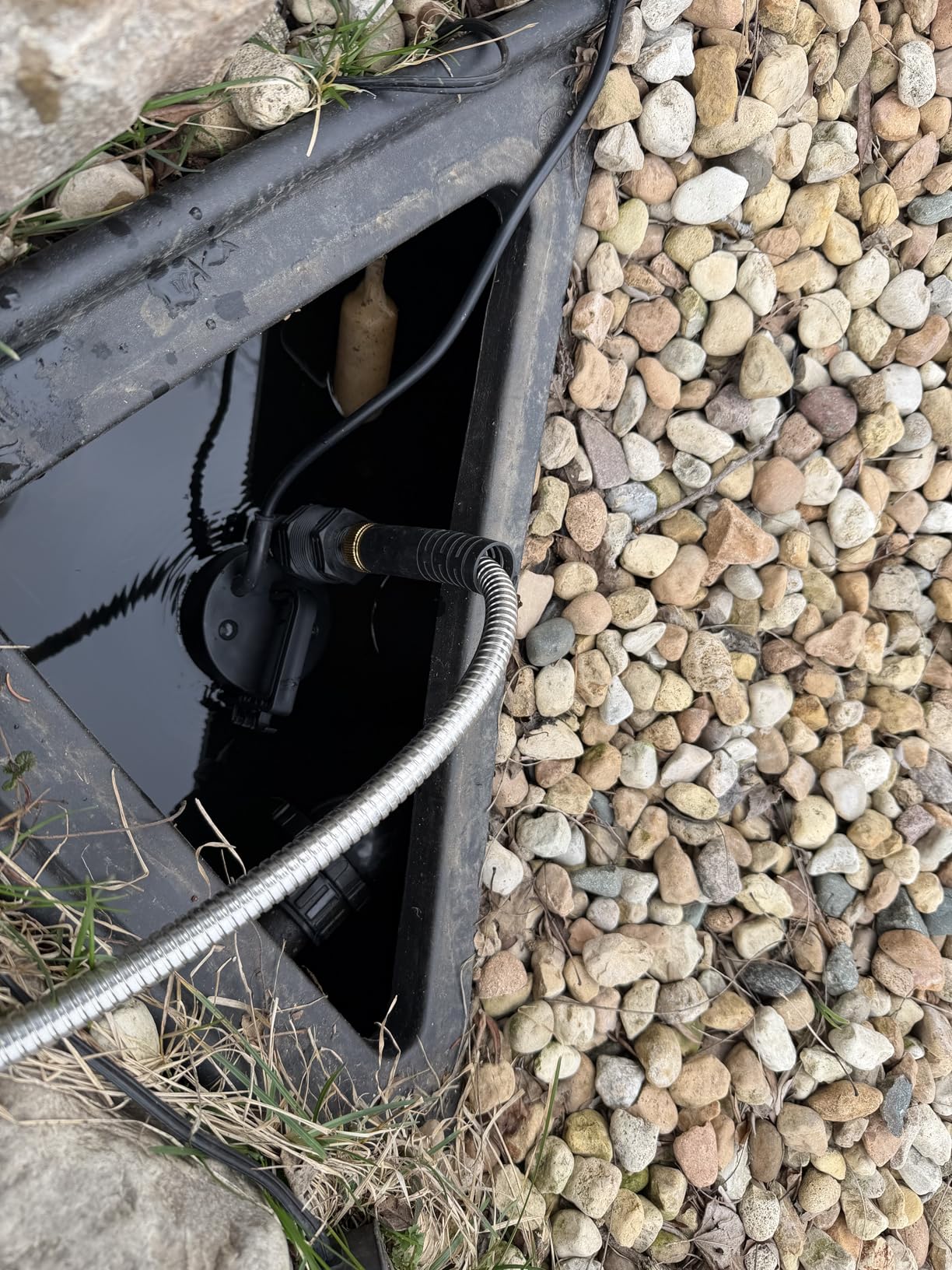 Sump Pump Submersible Utility Water Pump Thermoplastic Portable Electric Water Removal Transfer Pump with 16.4FT Cord for Swimming Pool Basement Garden Pond Tubs Draining, 1/3 HP customer photo 1