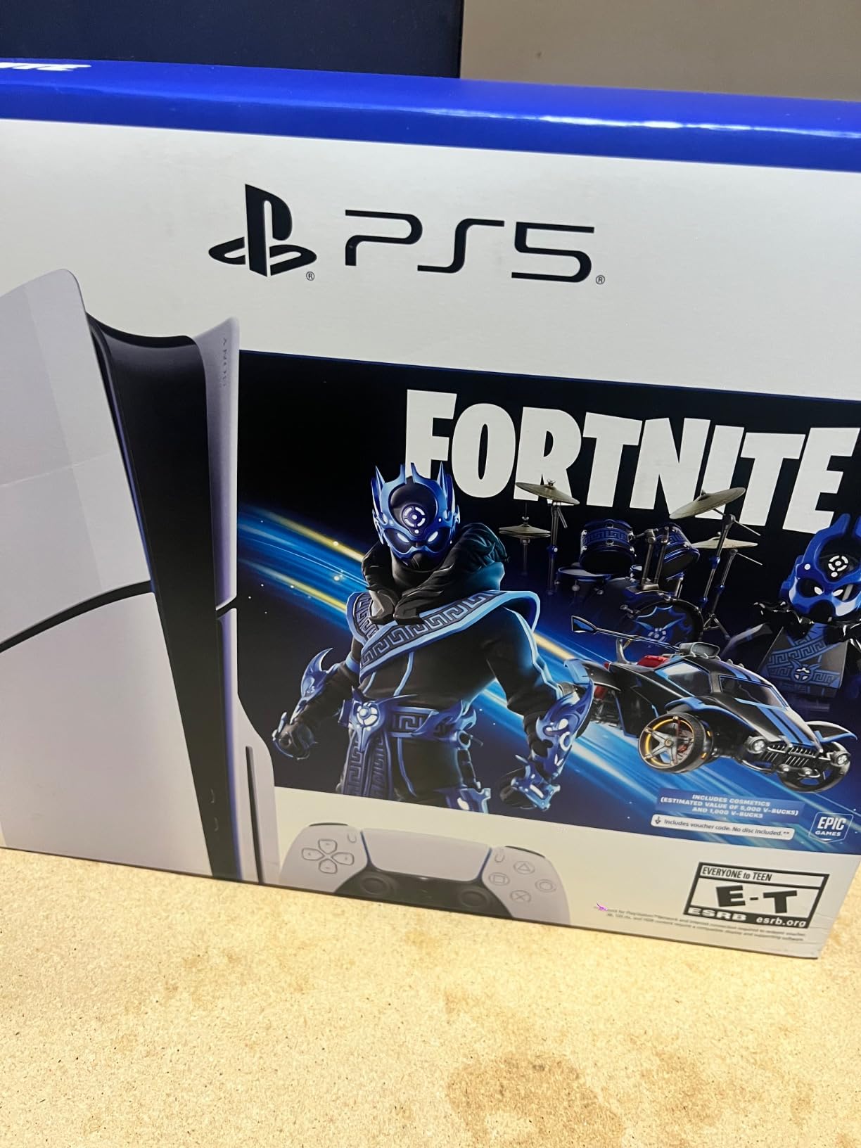 PlayStation PS5 Console - Fortnite Cobalt Star Disc Edition customer photo 2
