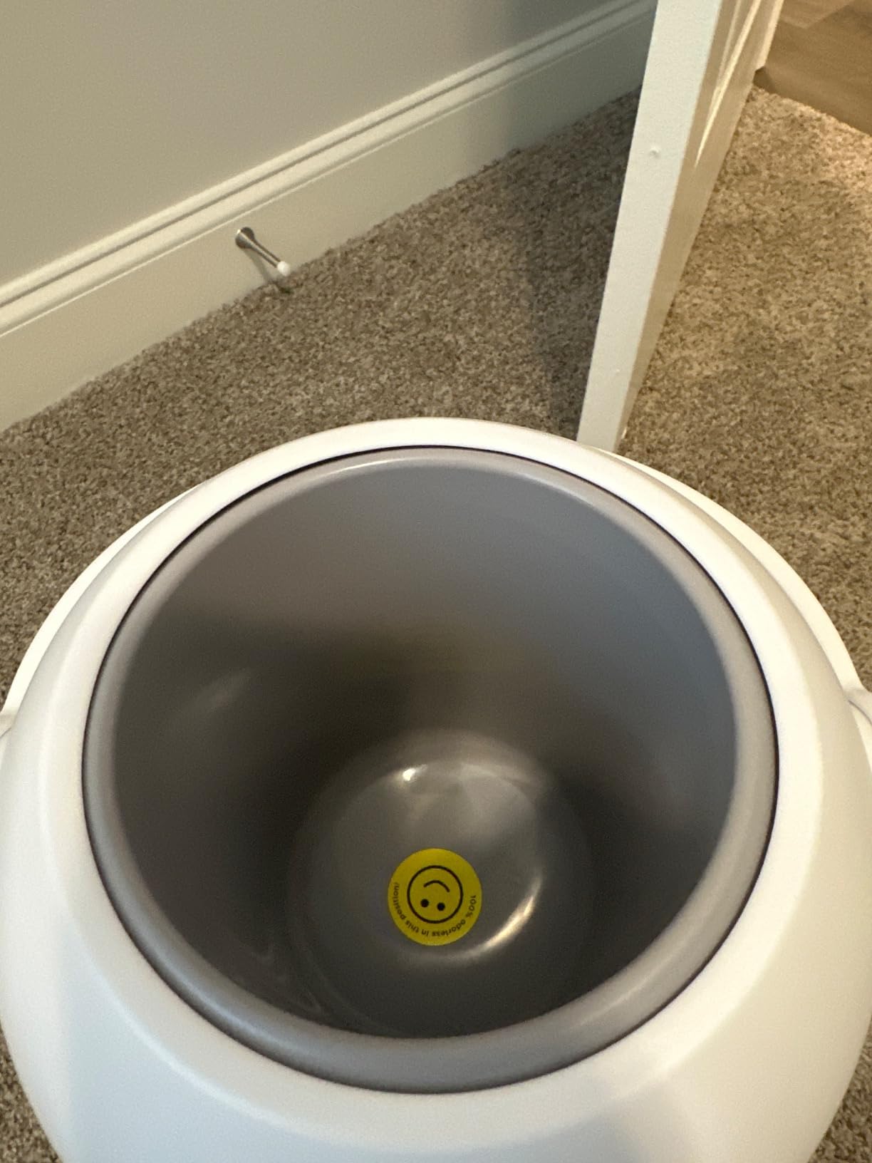 L.A. BABY Magic Diaper Pail - Patented 100% Odor-Free System with Child-Safe Lock - No Refills Required customer photo 2