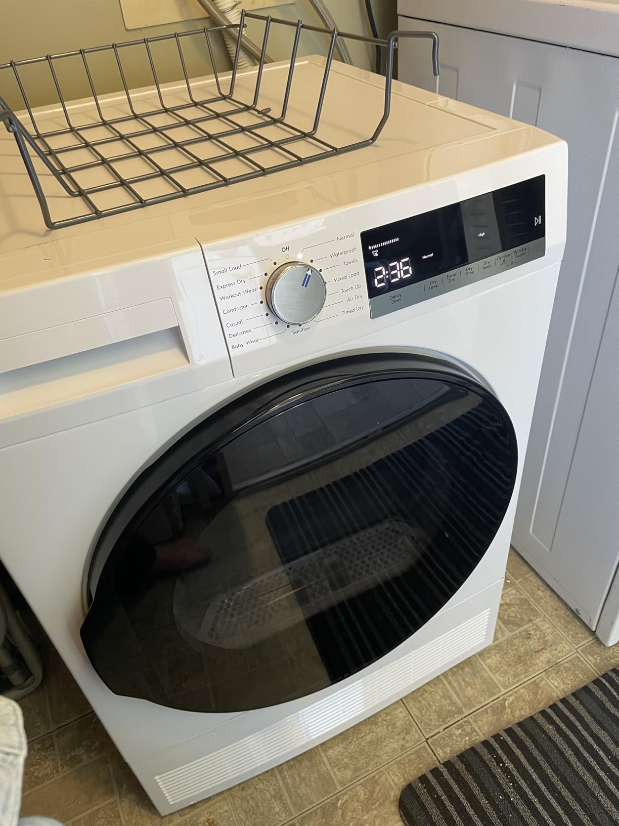 Kenmore 4.0 cu. ft. Ventless Condensing Electric Dryer - White | Compact Front Load Dryer - Wrinkle Guard to Reduce Wrinkles & Static - Smart Sensor Drying - ENERGY STAR Certified customer photo 1
