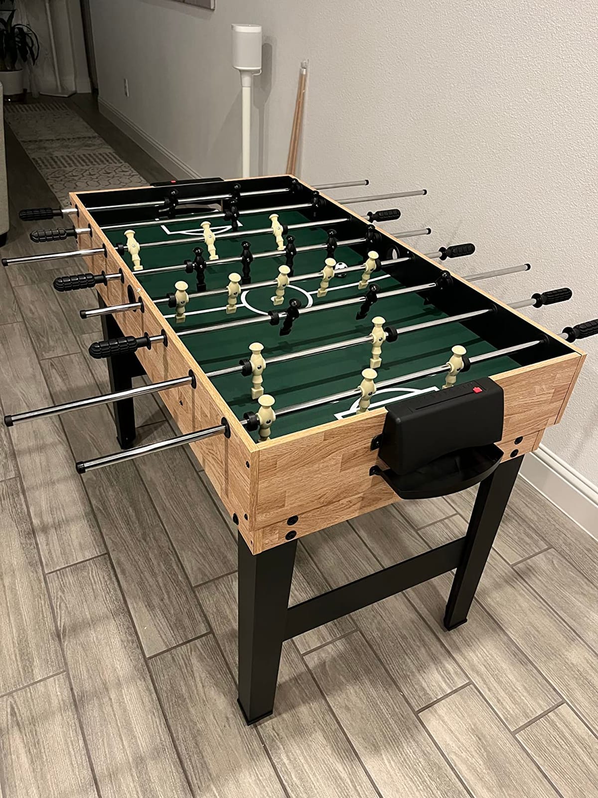 Best Choice Products 2x4ft Combo Game Table Set for Home, Game Room, Friends & Family w/Hockey, Foosball, Pool, Shuffleboard, Ping Pong, Chess, Checkers, Bowling, and Backgammon customer photo 1