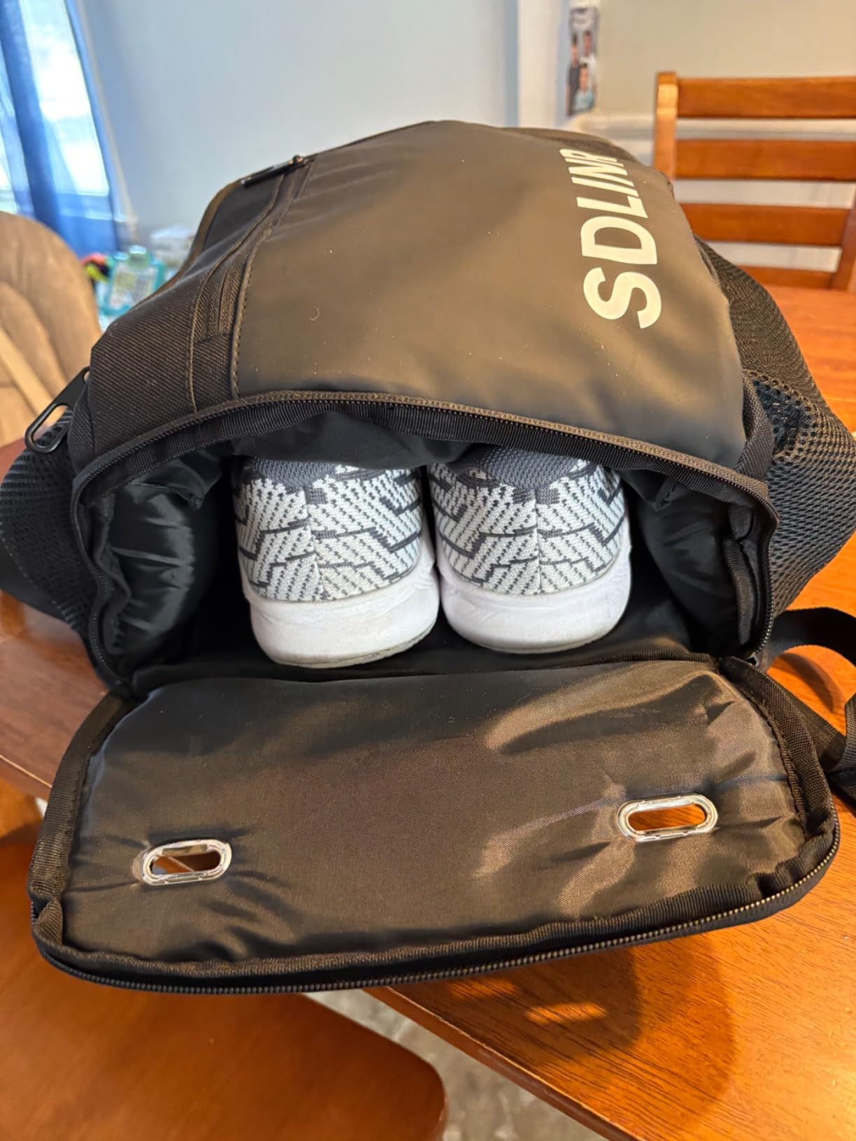 SDLINR Large Pickleball Bag Backpack Fits 4+ Paddles for Men & Women | Separate Shoe Compartment, Fence Hook, 35L Capacity, Water-Resistant Material, Quality Hardware, Pickleball Gifts customer photo 2