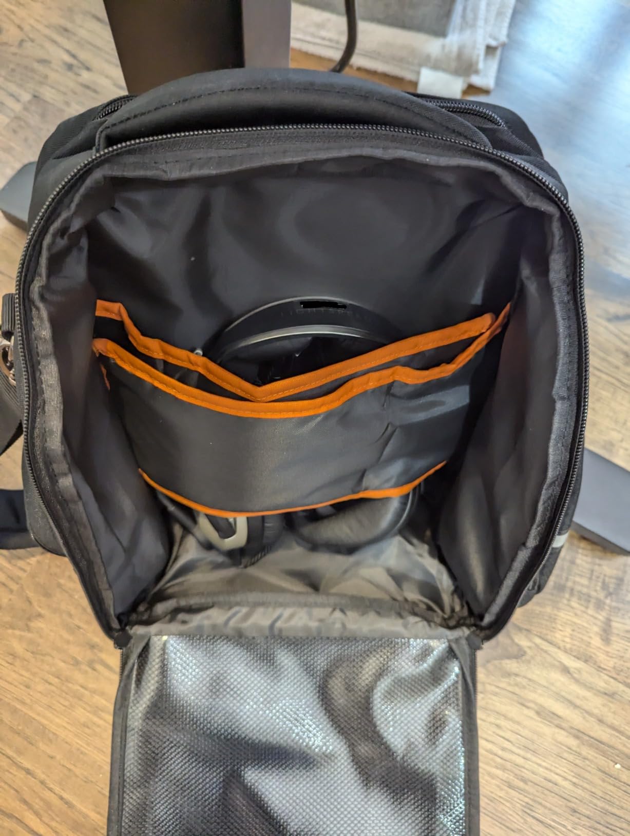 Damero Pilot Headset Bag, Aviation Headset Pilot Bag for Secure Storage | Flight Bag for Aviation Headset, Padded Sleeve for Kneeboard, iPad and More, Three Ways to Carry customer photo 2