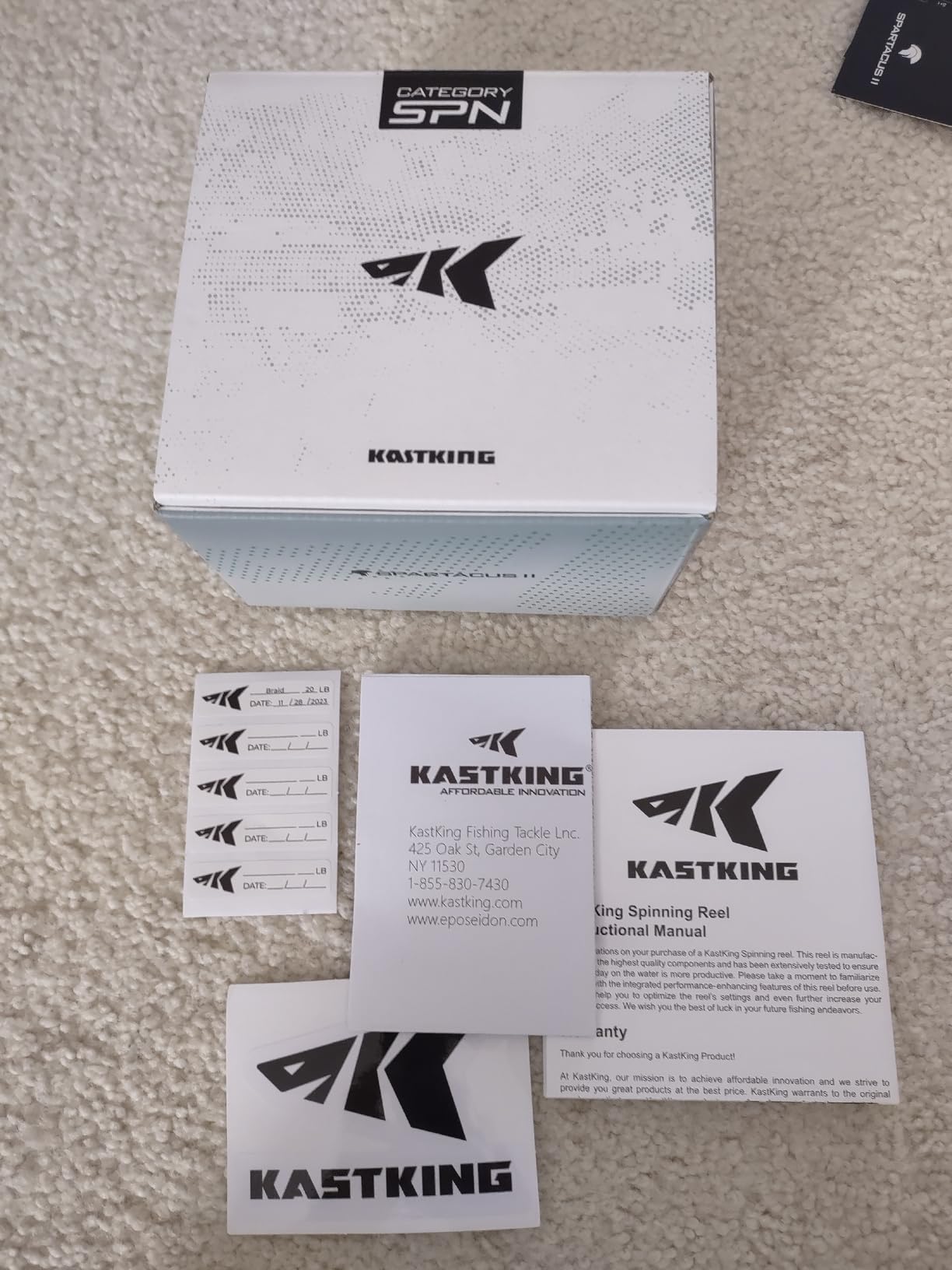 KastKing Spartacus II Twin-Tip Fishing Rod and Reel Combo customer photo 1