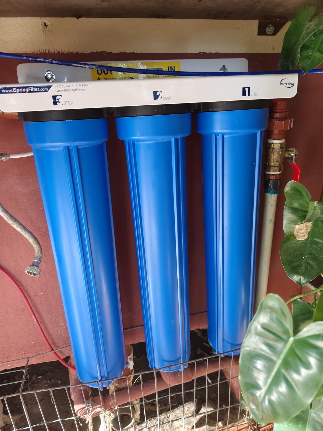 iSpring Heavy Metals Whole House Water Filter System w/Clear Housing customer photo 1