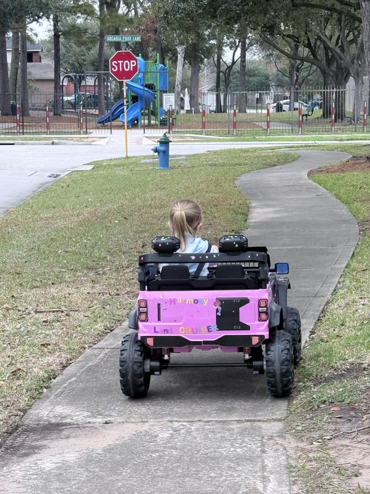 Hikole 24V 2 Seater Ride on Car w/Remote Control, 4x100W Motors, Pink | Ride on Toys for Kids Ages 3-8 w/ 20in Wide Seat, Led Lights, Music Player, Spring Suspension, 3 Speeds, Soft Start customer photo 1