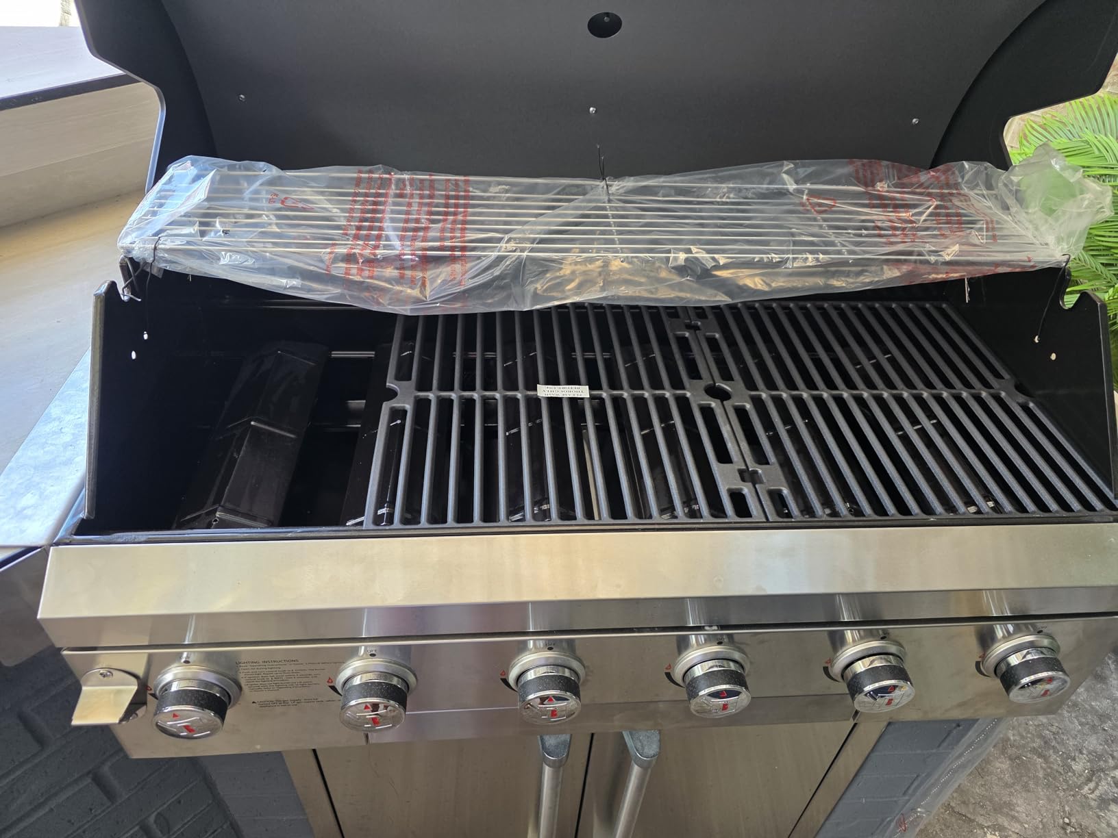 Brand-Man Built-In Gas Grill Head, 40-Inch 6-Burner Outdoor Kitchen Grill, 60,000 BTUs customer photo 2