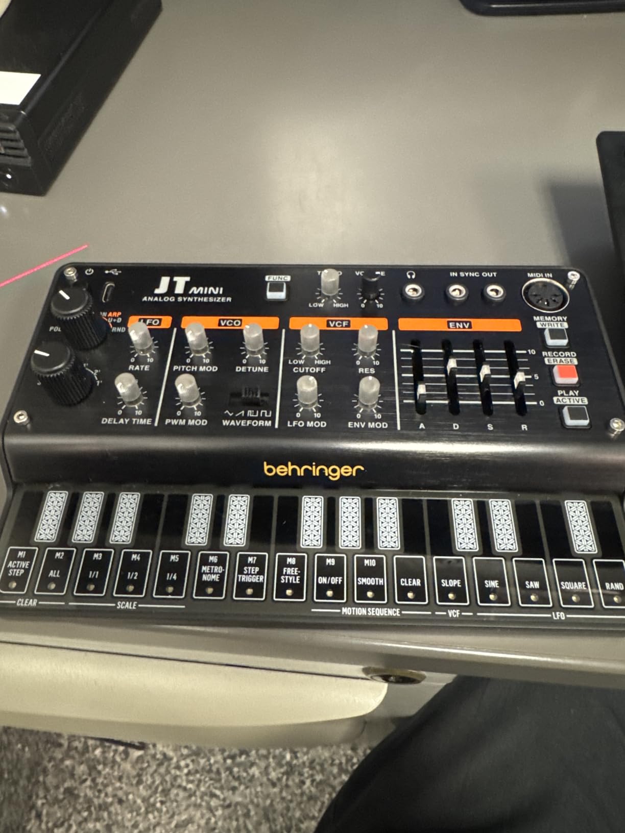 JT Mini Polyphonic 3-voice Analog Synthesizer customer photo 1