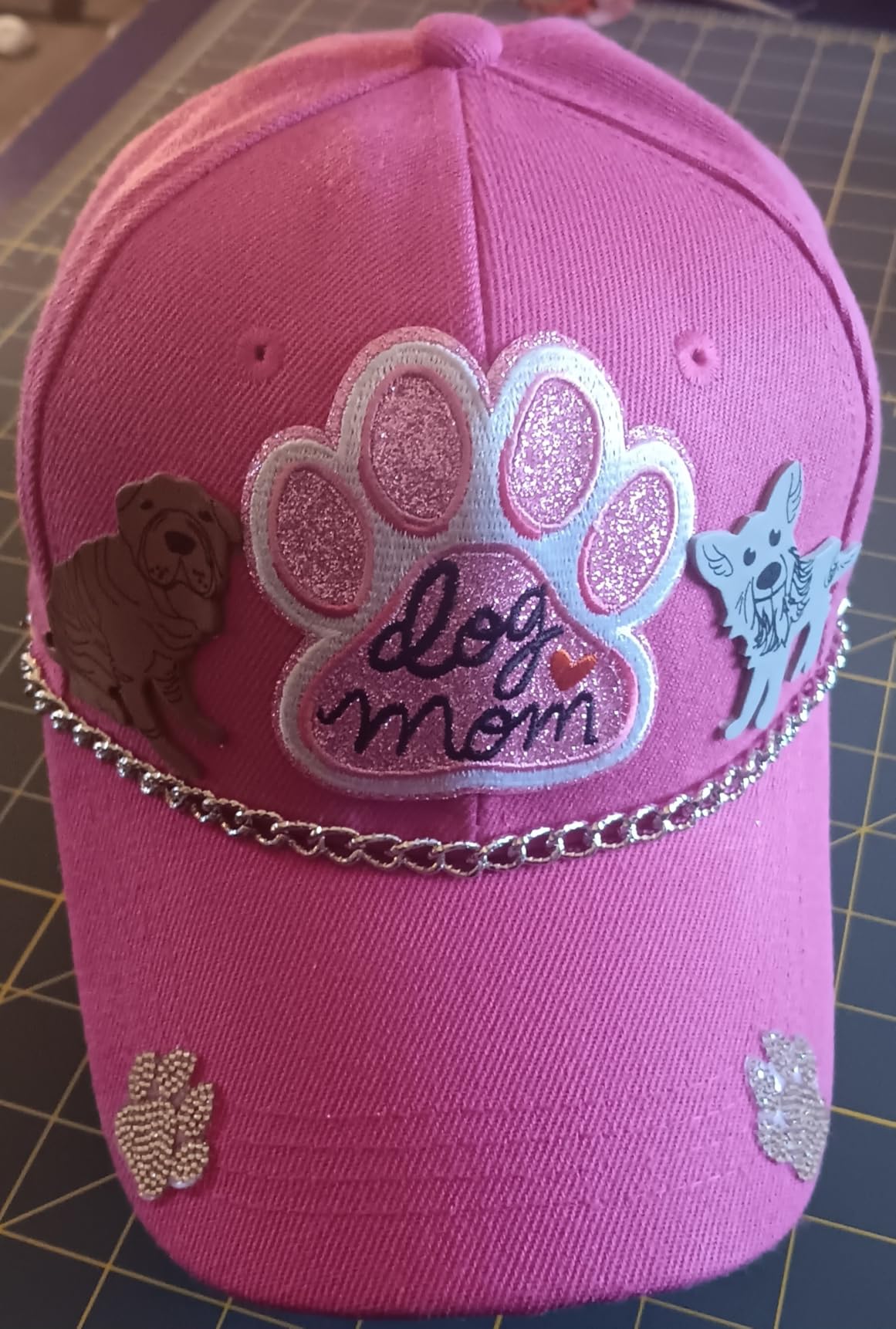 Calogy Hat Press Heat Machine for Caps, Mini Portable Hat Heat Press with Timer, Max 410°F, Precision Temp Control ±5°F, Fast & Evenly Heating Curved Plate 2.76 * 6.3in for 6 1/2-8 Hat (Pink) customer photo 2