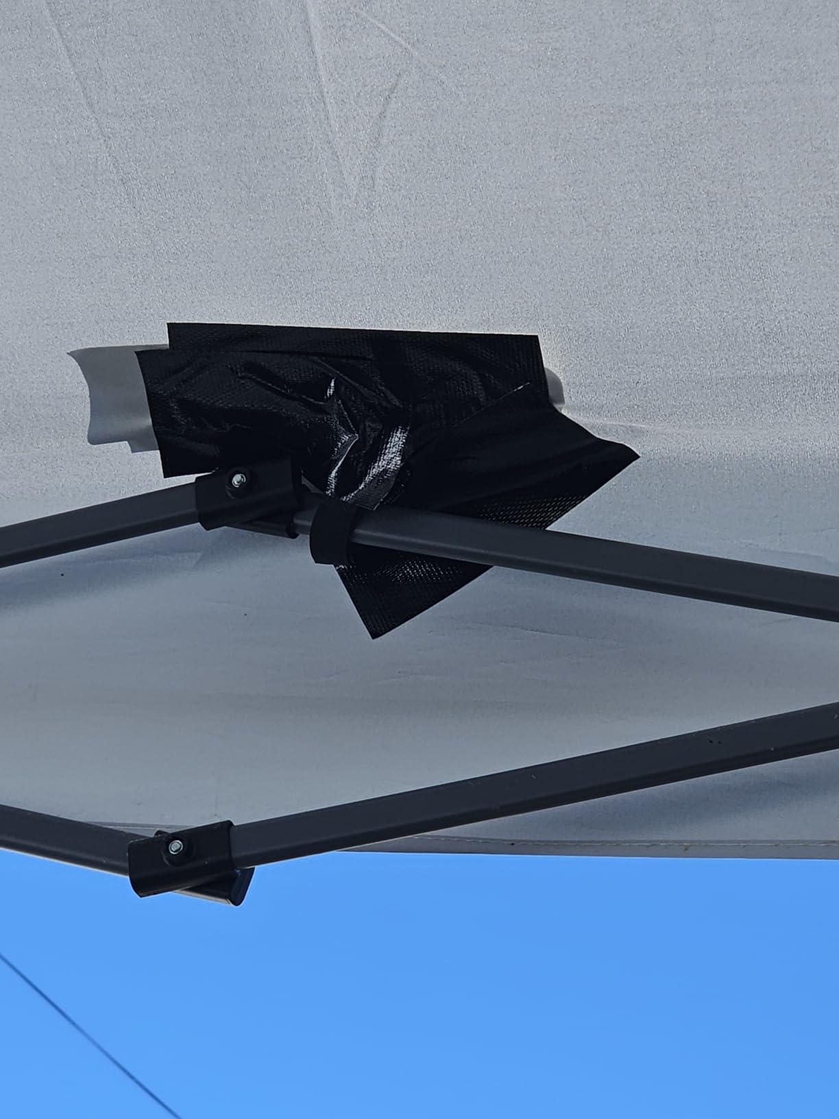 ABCCANOPY 8x5 Pop Up BBQ Grill Gazebo with Lights & Sidewall, Deep Gray customer photo 2