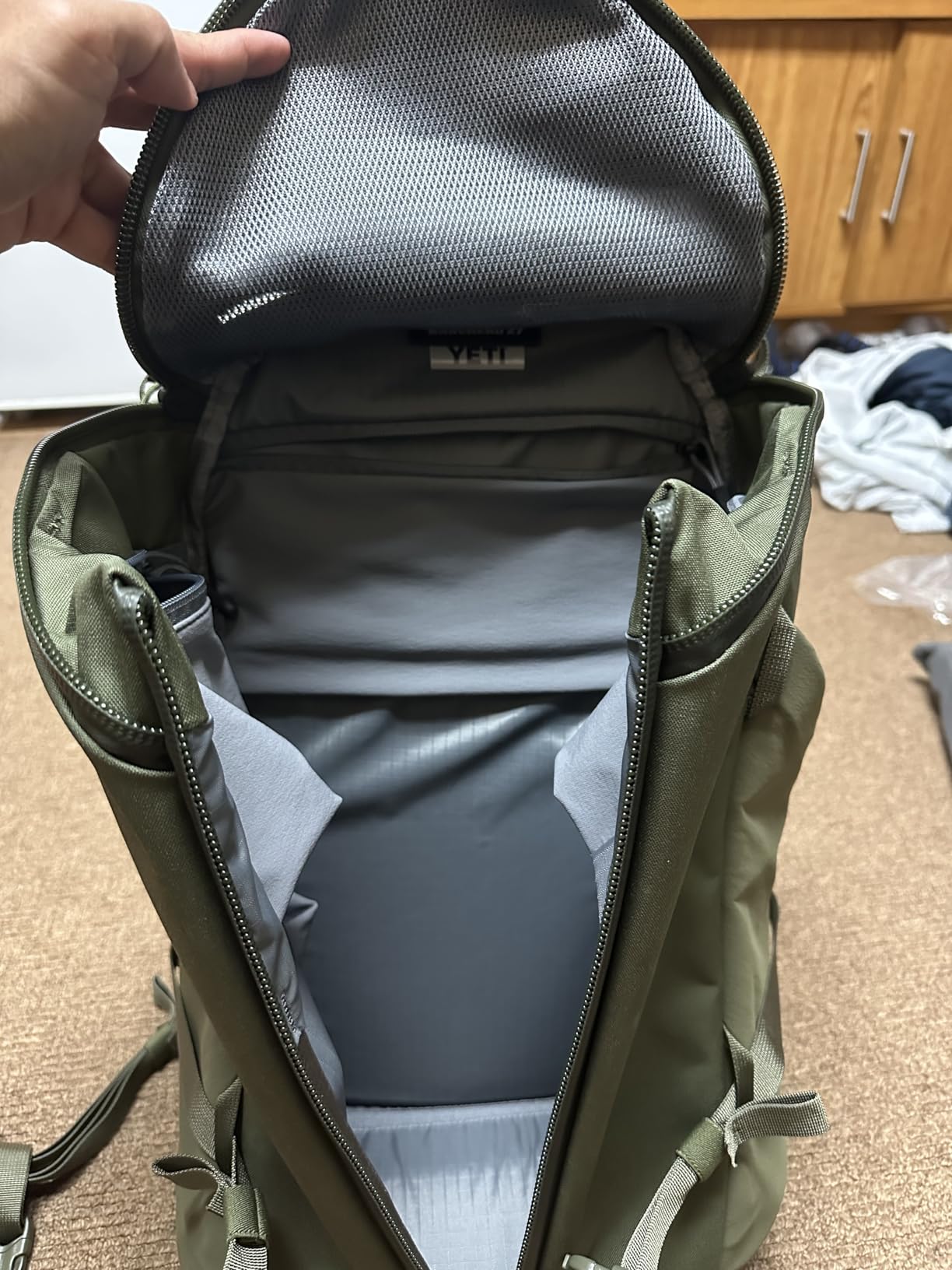Ranchero Backpack 27L, All-Day Utility Pack, Structured and Durable, Olive customer photo 2