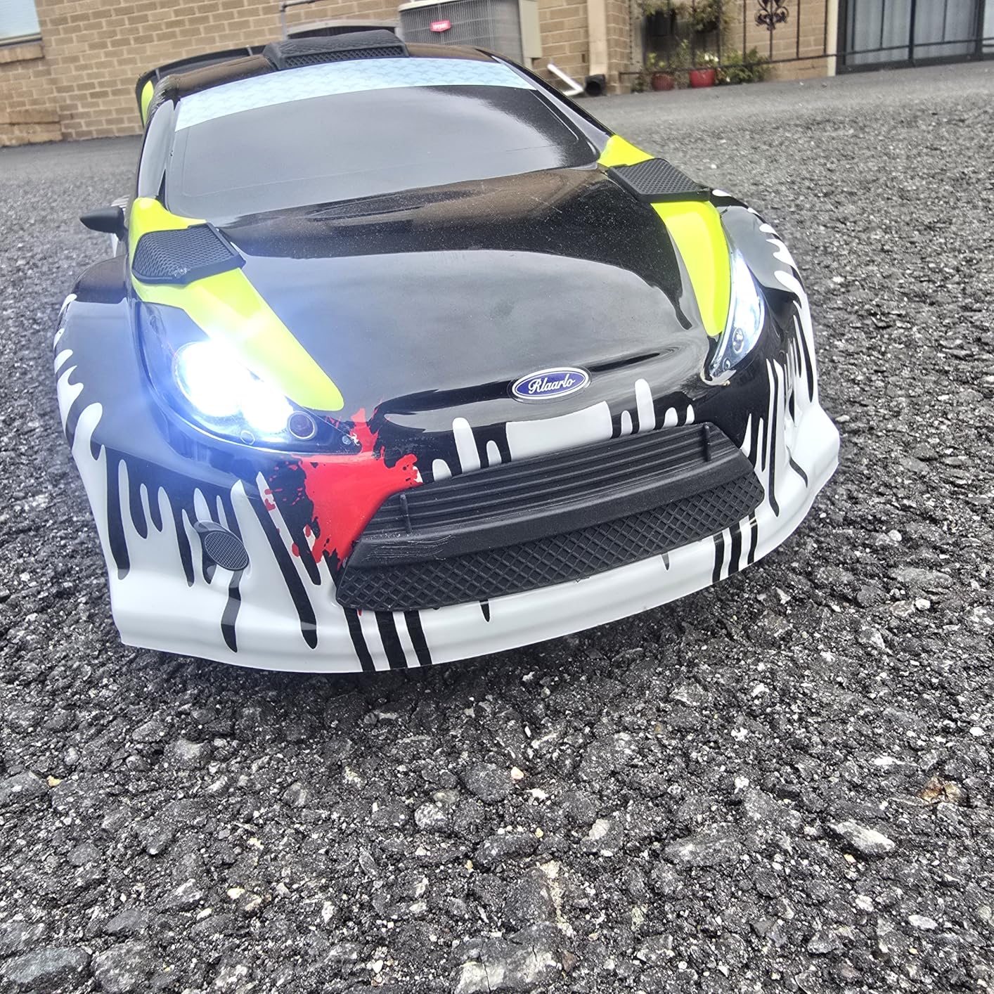 RIAARIO 1/10 Brushless RC Cars, 50 MPH Rally Car, 4WD, Waterproof, 8+ Ages | 45A Waterproof ESC, 11KG Micro Servo, 2852 3800KV Brushless Motor, 3S Lipo, 5CH Transmitter, Metal Chassis, All-Terrain customer photo 1