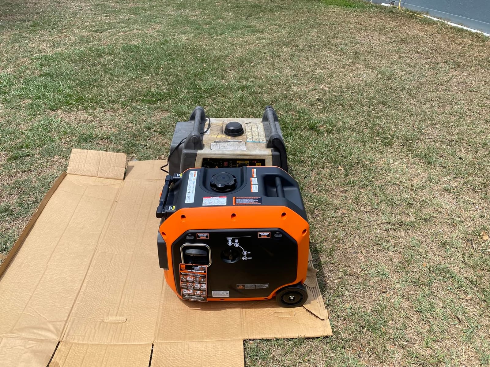 WEN 6800-Watt Dual Fuel RV-Ready Electric Start Portable Inverter Generator with Fuel Shut Off and CO Watchdog (DF680iX) customer photo 2
