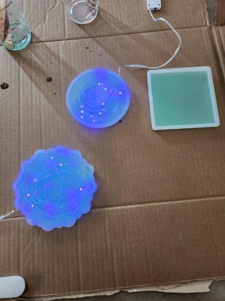 KISREL Epoxy Resin Kit for Beginners, Resin Kit with Molds, 32OZ Epoxy Kit with Dried Flowers, Measuring Cups and Resin Supplies customer photo 1