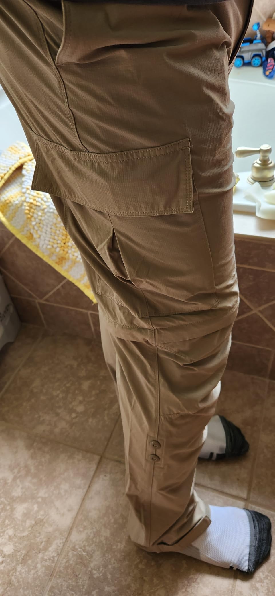 Men's Hiking Pants: Convertible Quick-Dry customer photo 1