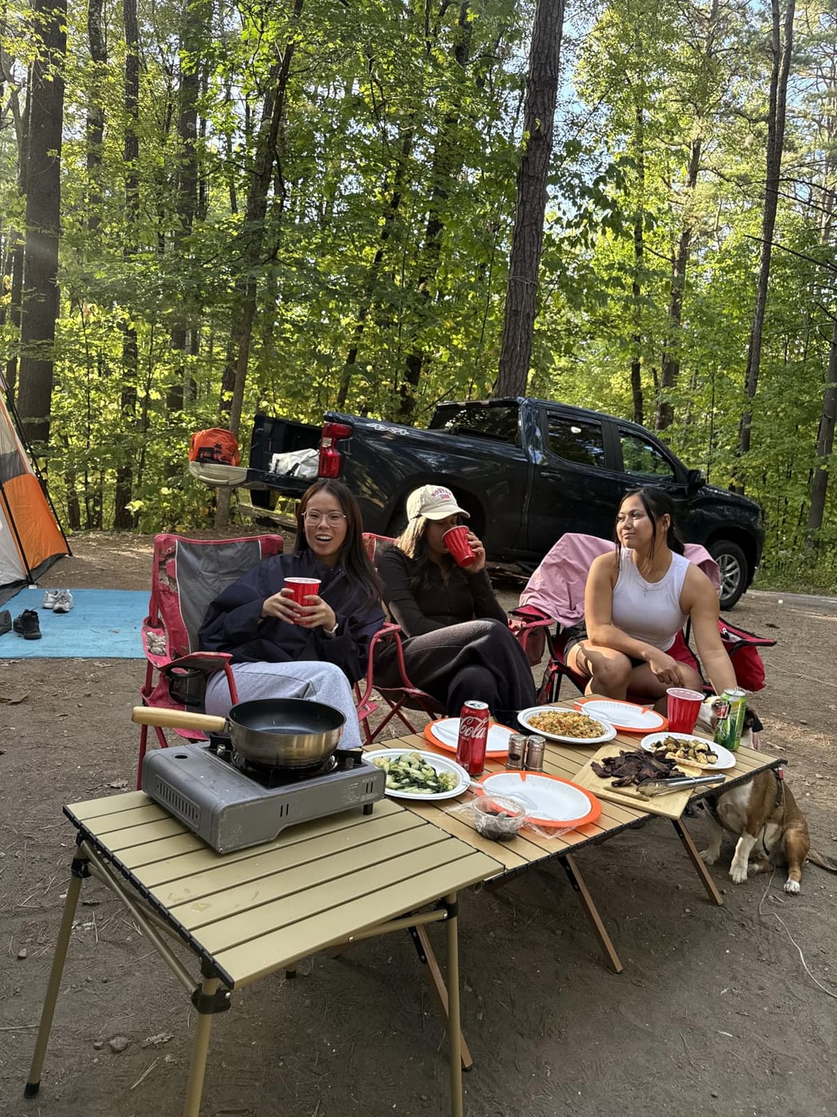 KingCamp Camping Cookware Set, 304 Stainless Steel Camping Pot for 4-6 | Portable Stackable Campfire Cooking Pots Pan and Kettle with Travel Tote Bag for Camping Outdoor Kitchen Cooking Picnic customer photo 2