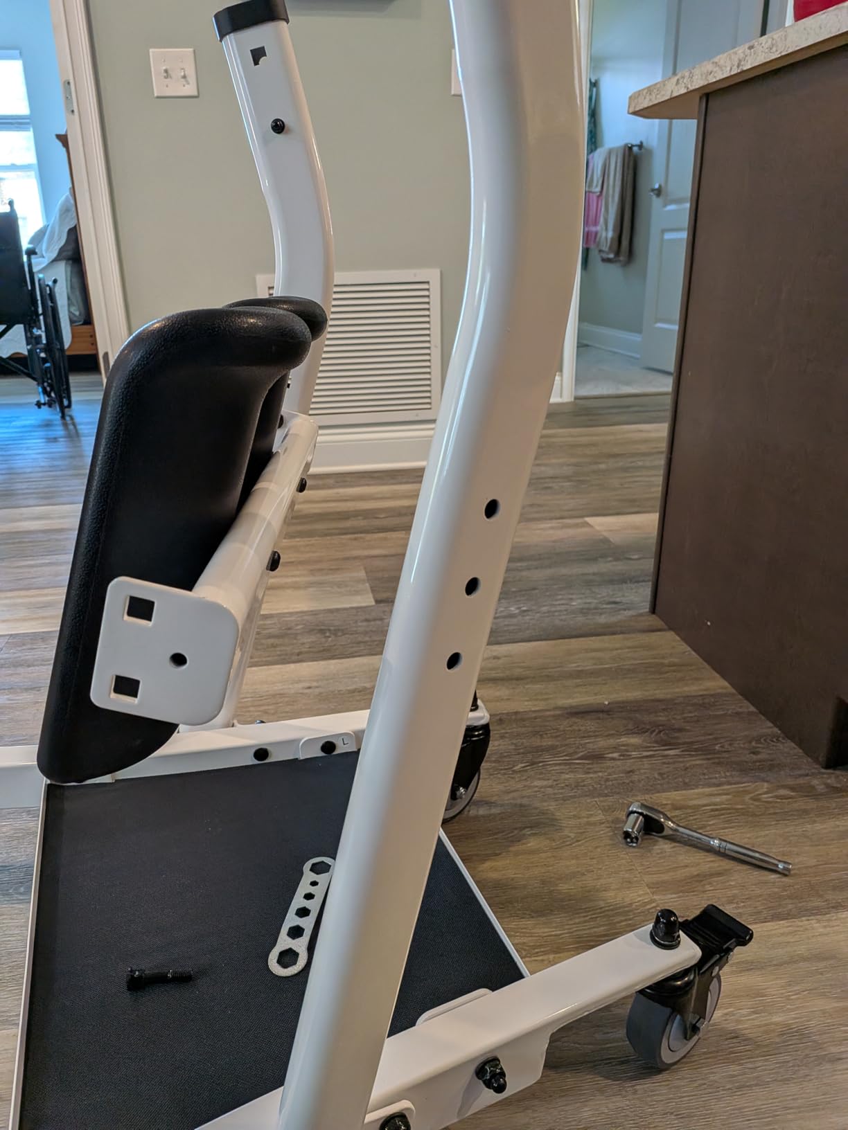 Sit to Stand Lift, Stand Assist Lift for Elderly, Patient Transfer Assist Devices with Belt for Home Care Use, 400 lbs Capacity customer photo 2