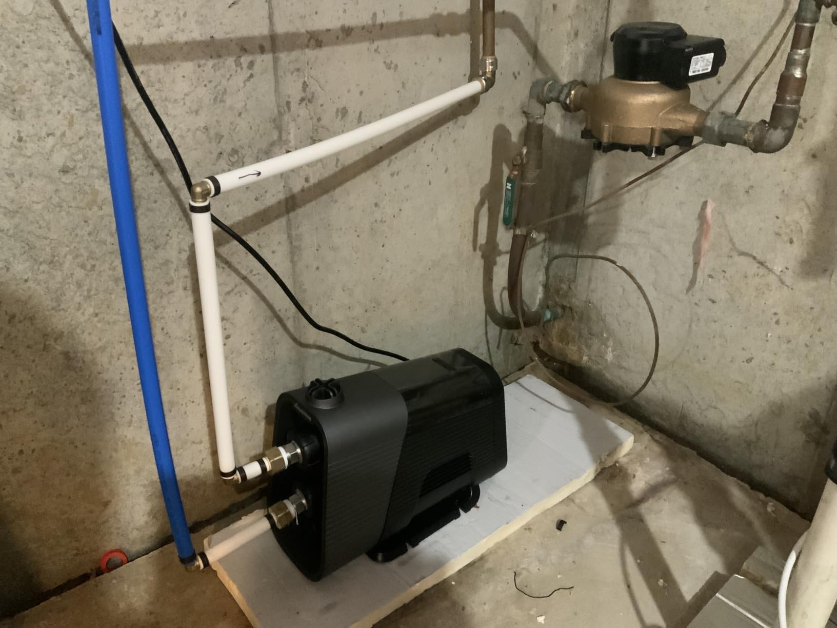 Aquastrong Whole House Water Pressure Booster Pump 80 PSI, 115V Automatic Variable Speed, Constant Pressure, Integrated Design, Self-Priming, for Home, Apartment, Shower, Garden, Shallow Well, Smart 45 customer photo 1