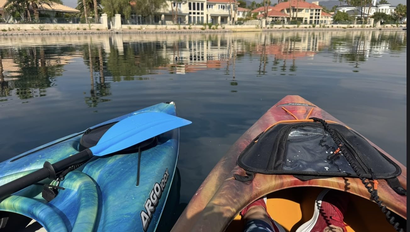 Pelican Argo 100X EXO - Recreational Sit in Kayak - Lightweight Patented Ram-X™ Material - Ergobreeze™ Seating System - 10 ft customer photo 1