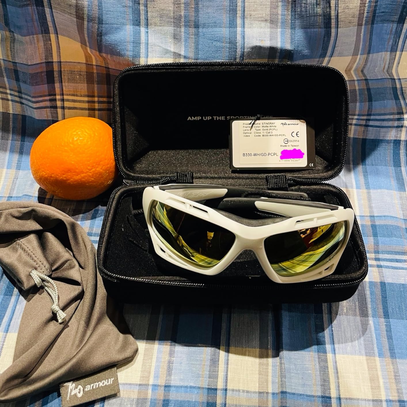 Stingray Floating Polarized Fishing Sunglasses Men Women - Lightweight Saltwater-Resistant UV400 Boating Kayaking customer photo 2