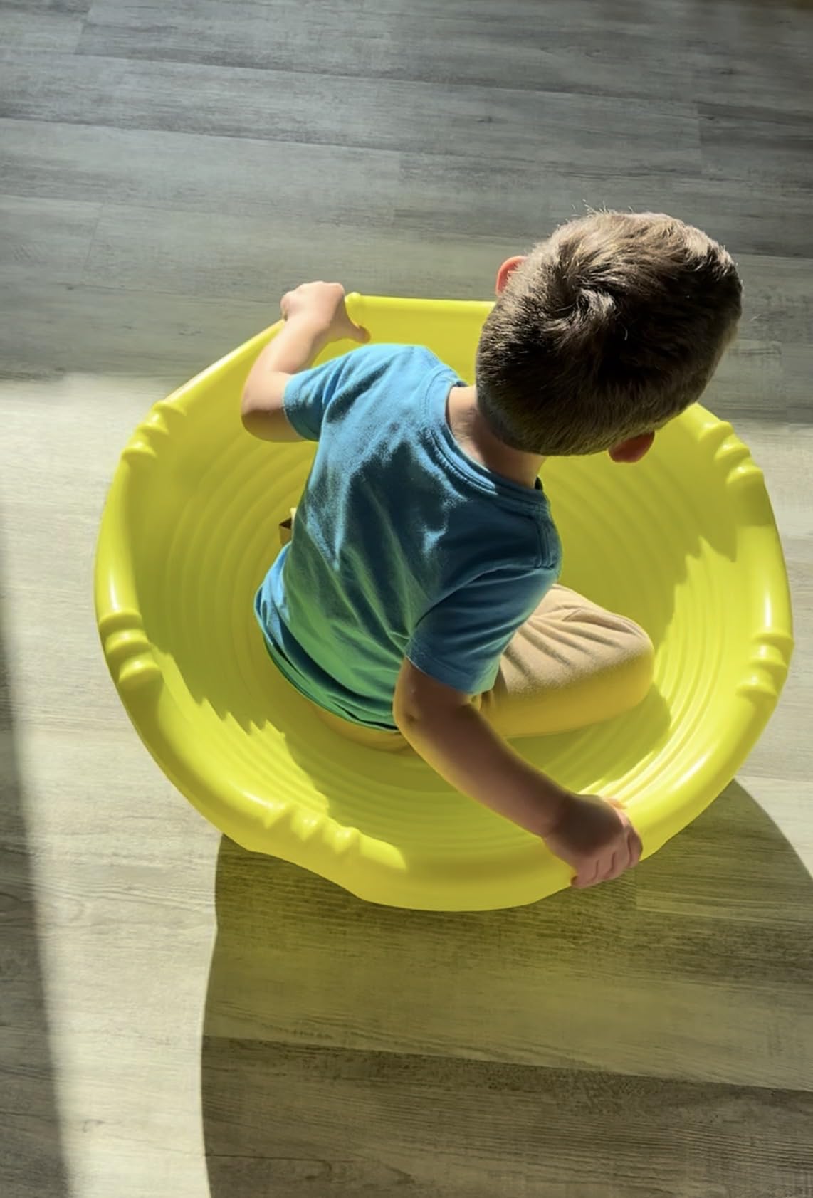 Simplay3 Two Sided Rock Around Wobble Disk and Climbing Dome 2 Pack for Toddlers and Kids - Rocking and Climbing - Indoor/Outdoor - Large and XL (Multicolor, 2 Pack, 2 Sizes) customer photo 1