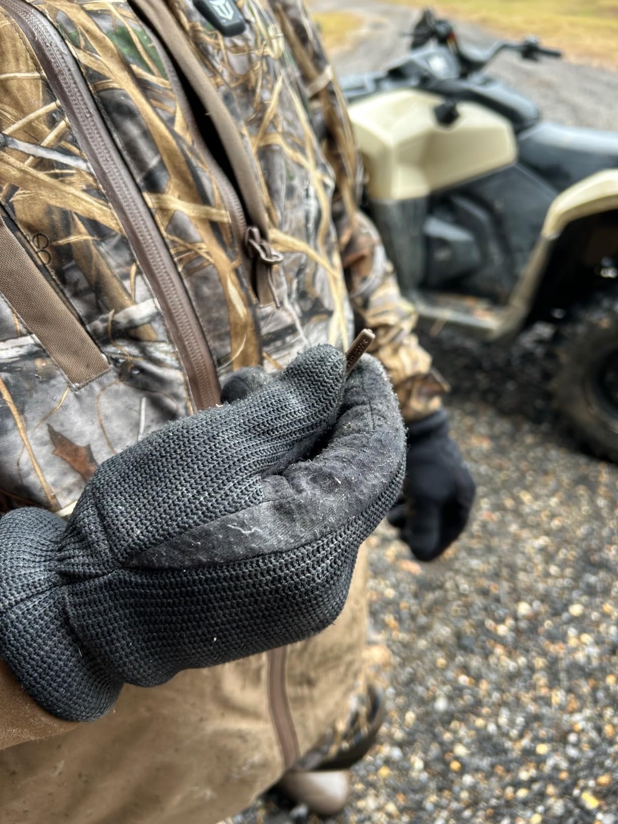 TIDEWE Men's Heated Jacket with Battery Pack, Waterproof for Hunting customer photo 1
