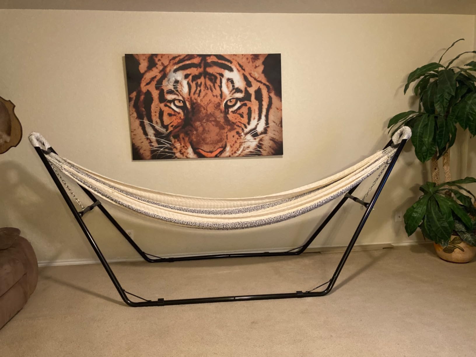 Homgava Universal 2-Person Hammock Stand, 660LBS Capacity,Black customer photo 1
