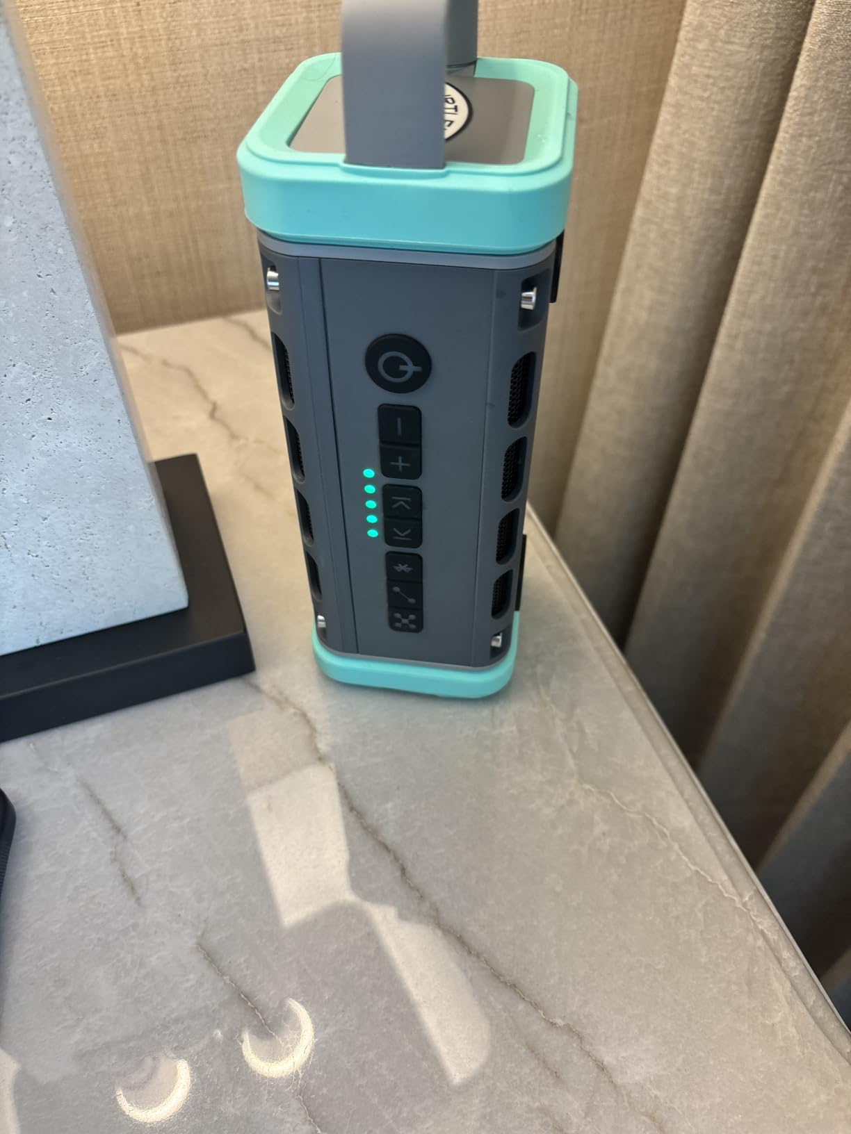 Turtlebox Ranger, Ultra-Portable Bluetooth Speaker, Waterproof, Tan customer photo 2