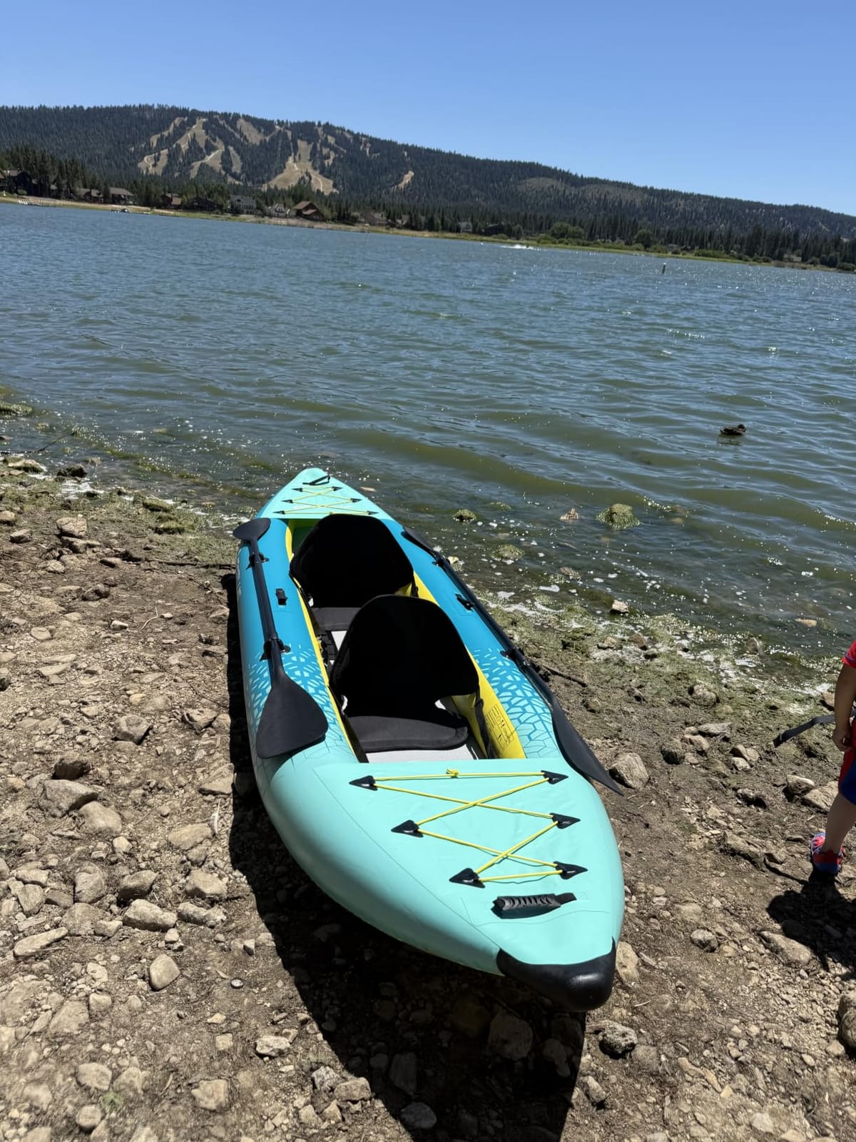 S AFSTAR Inflatable Kayak, 2 Person Canoe with 507 lbs Capacity, Drop-Stitch Floor, All Accessories & Carry Bag, 12.5 ft Large Sit in Tandem Kayak for Fishing, Camping & Exploring for Adults customer photo 1