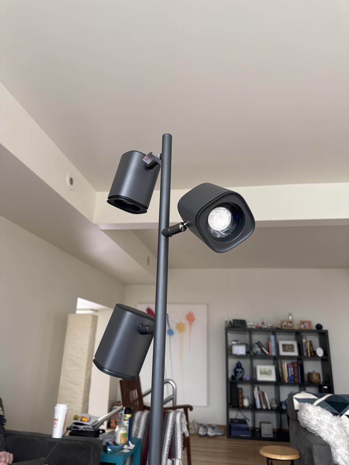 Govee Tree Floor Lamp with 3 Rotatable Lights, Compatible with Matter | LuminBlend Technology, Standing Lamp with 64 Dynamic Scenes, Music Sync, Smart Floor Lamp for Living Room, Bedroom, Office customer photo 2