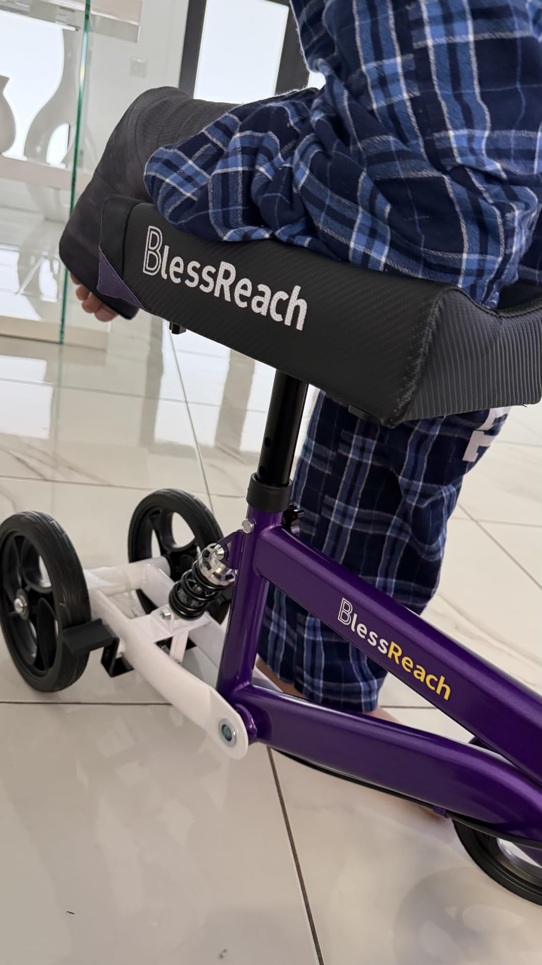 BlessReach Knee Scooter for Adults for Foot Injuries, 13