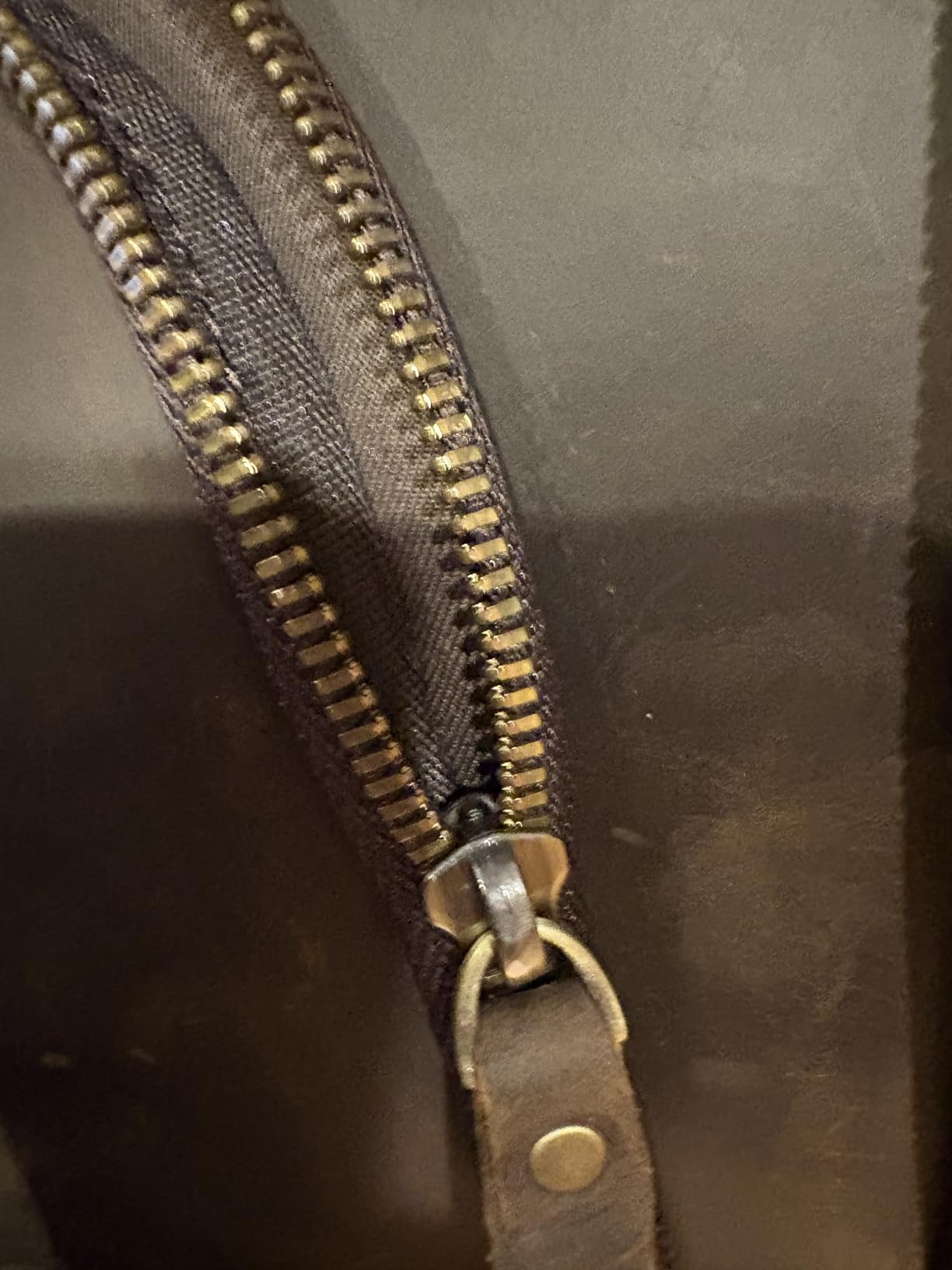 Full Grain Leather Backpack for Man 15.6