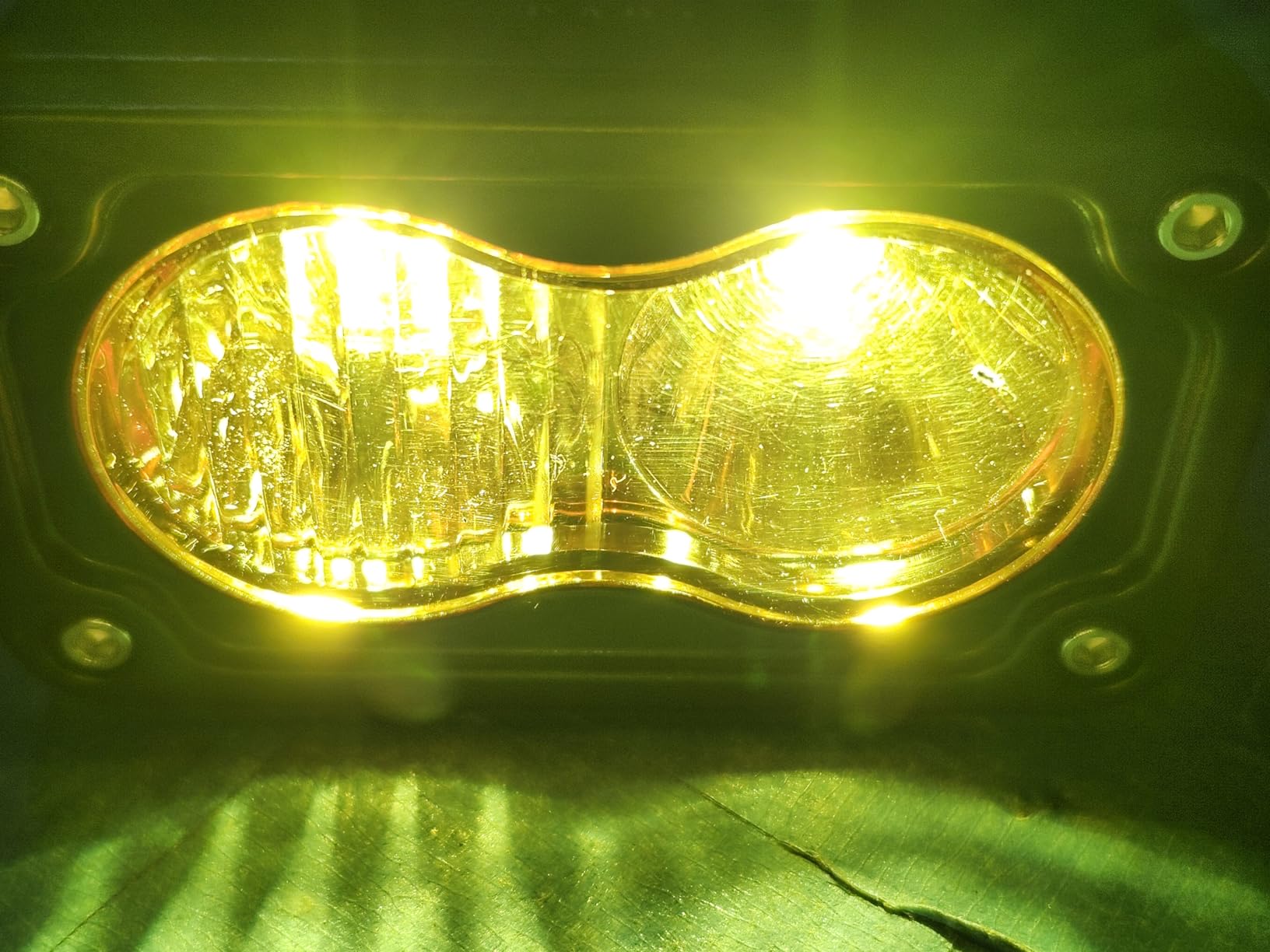 3 Inch 40W Yellow CREE LED Pods with Wiring Harness & Black Covers | High Intensity CREE LEDs, Spot Flood Combo Offroad Driving Lights Ditch Lights for Trucks Motorcycle SUV UTV ATV Dirt Bike customer photo 2