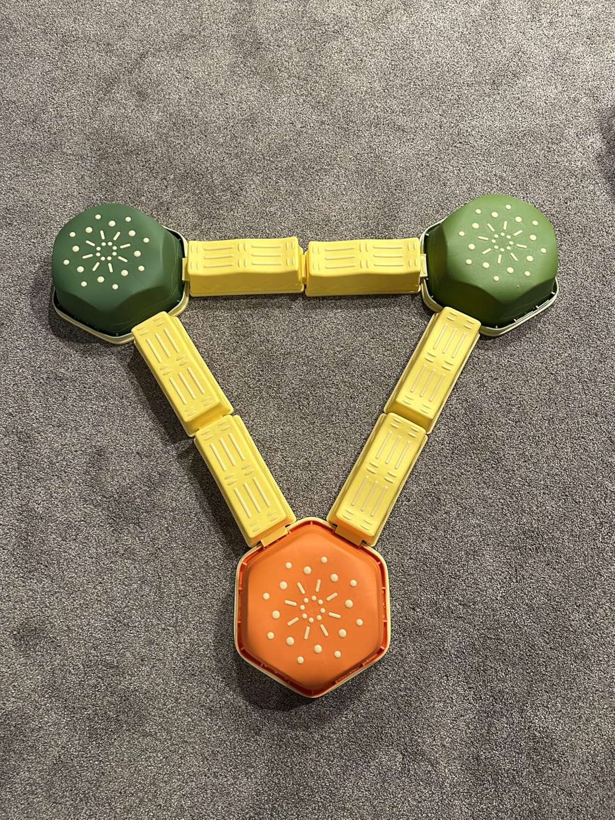 18Pcs Non-Slip Balance Beam Stepping Stones for Kids Ages 3+ | Stackable Obstacle Course Balance Board for Toddlers Thicken Plastic Hold up 220LBS Indoor Outdoor Sensory Toy customer photo 1